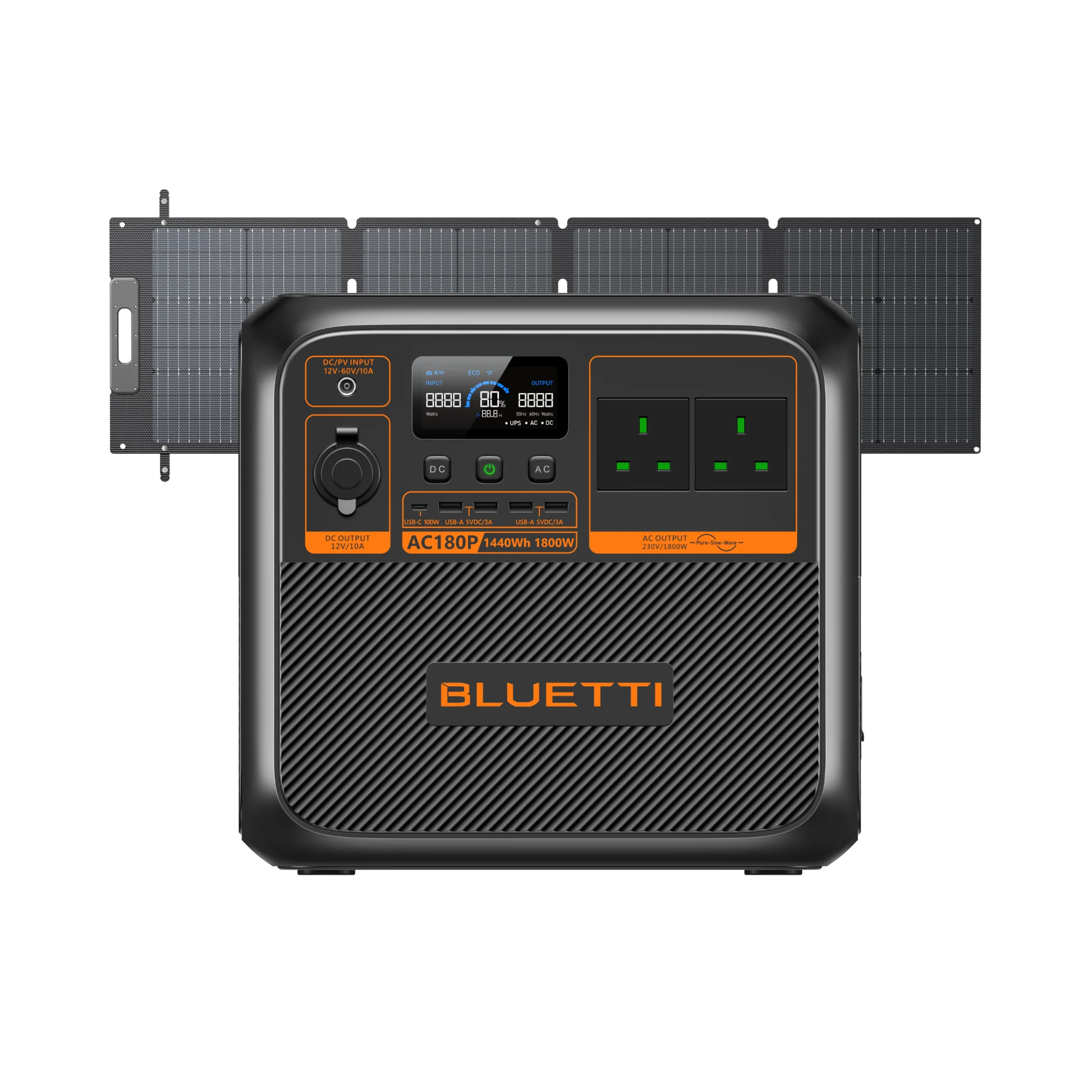 BLUETTI AC180P Portable Power Station | 1,800W 1,440Wh - Image 4