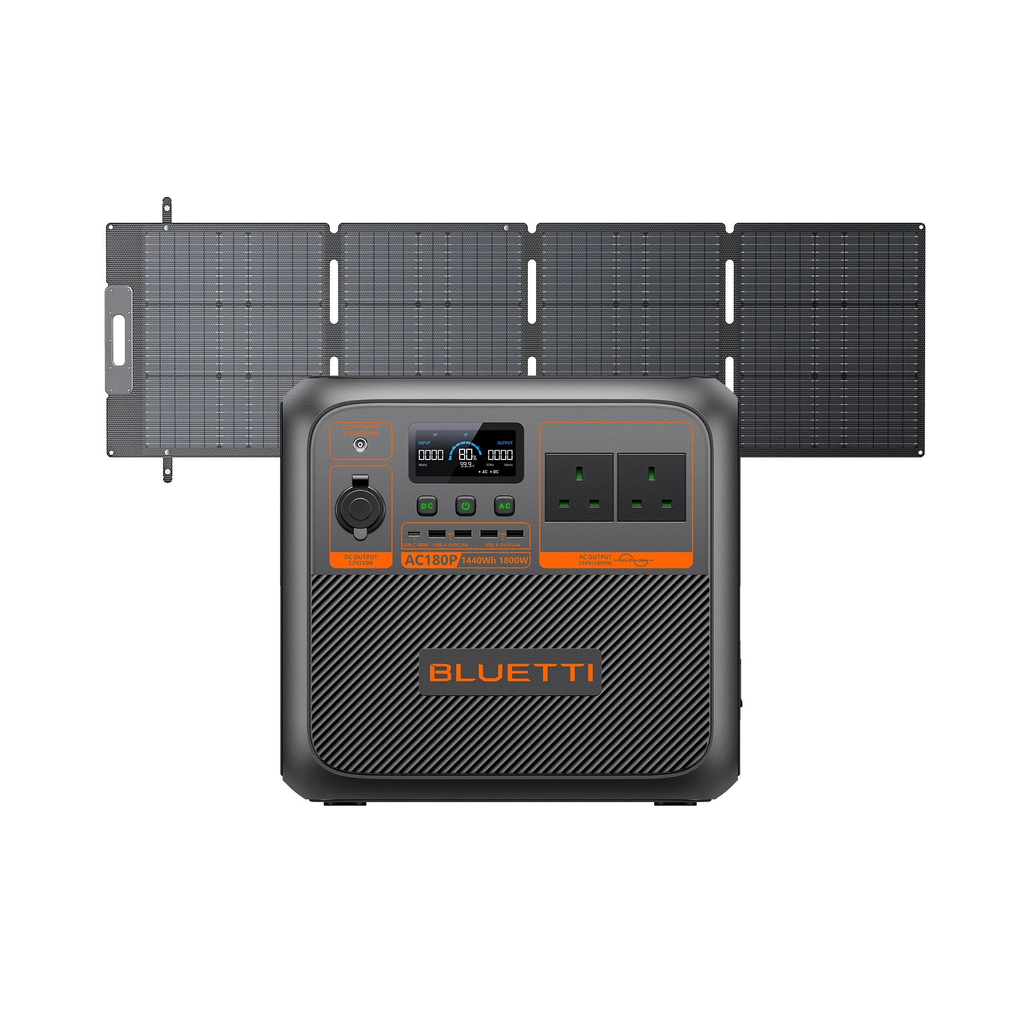 BLUETTI AC180P Portable Power Station | 1,800W 1,440Wh - Image 5