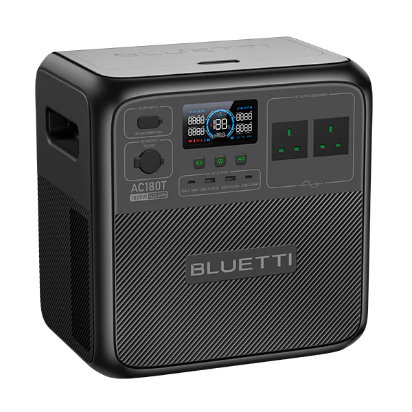 BLUETTI AC180T Solar Portable Power Station | 1,800W 1,433Wh - Image 4