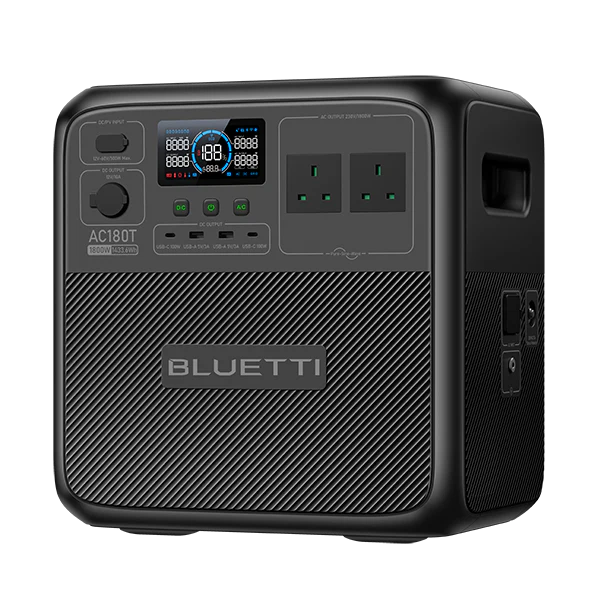 BLUETTI AC180T Solar Portable Power Station | 1,800W 1,433Wh - Image 6