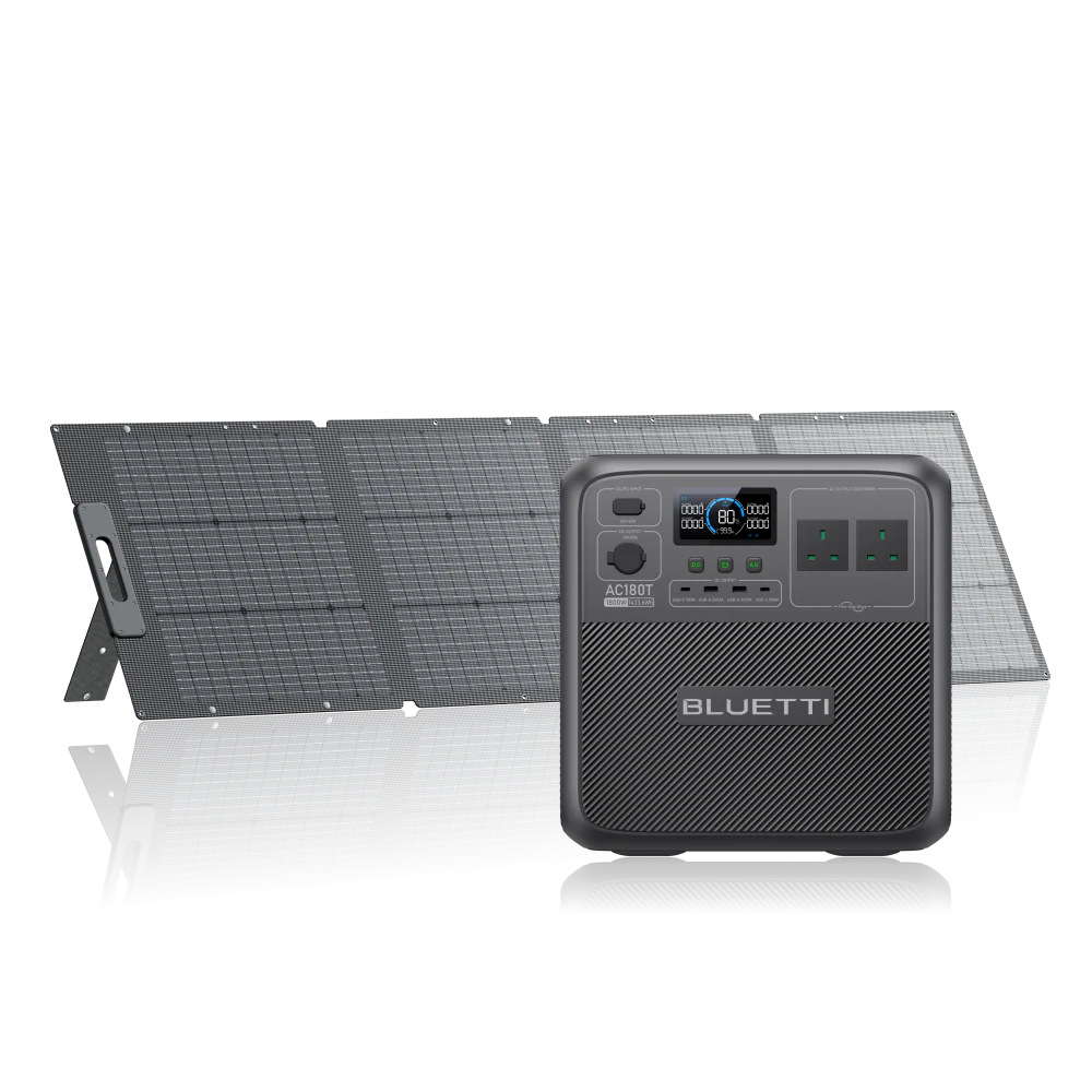 BLUETTI AC180T Solar Portable Power Station | 1,800W 1,433Wh - Image 8