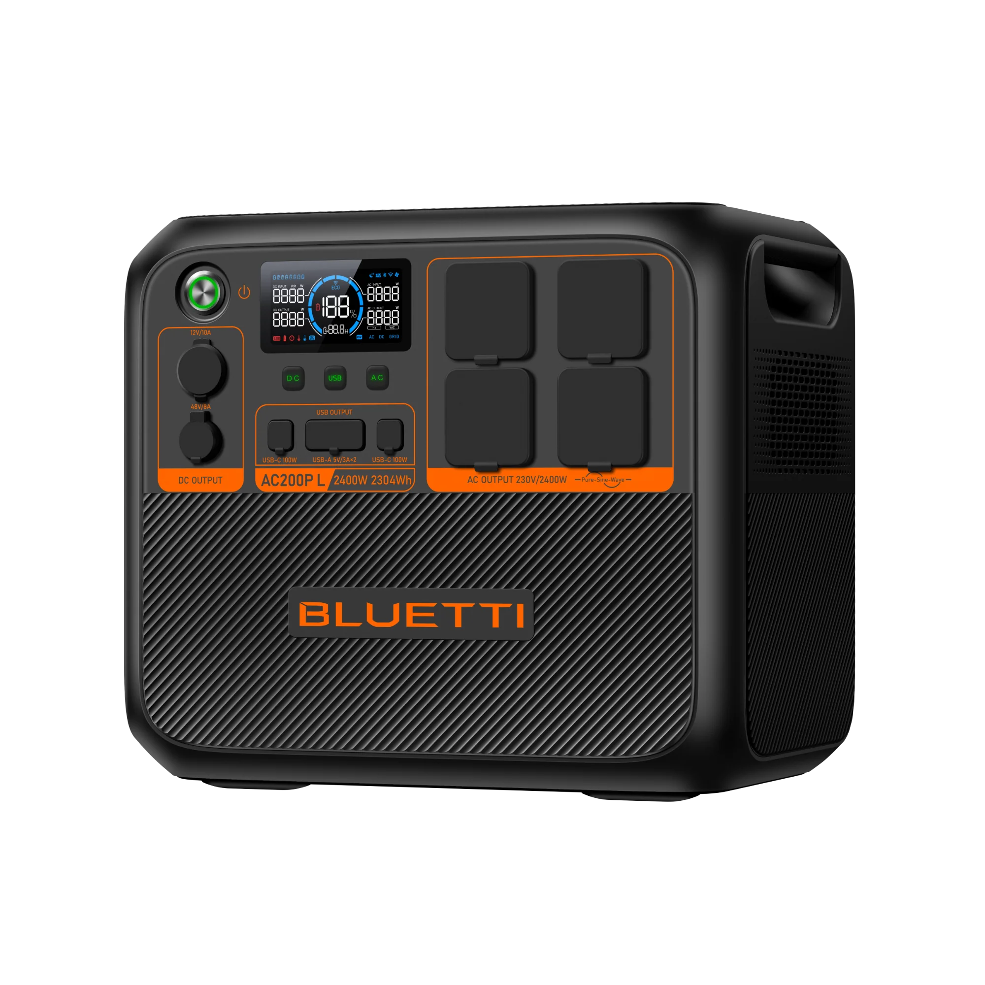 BLUETTI AC200P L Expandable Power Station | 2,400W 2,304Wh - Image 3