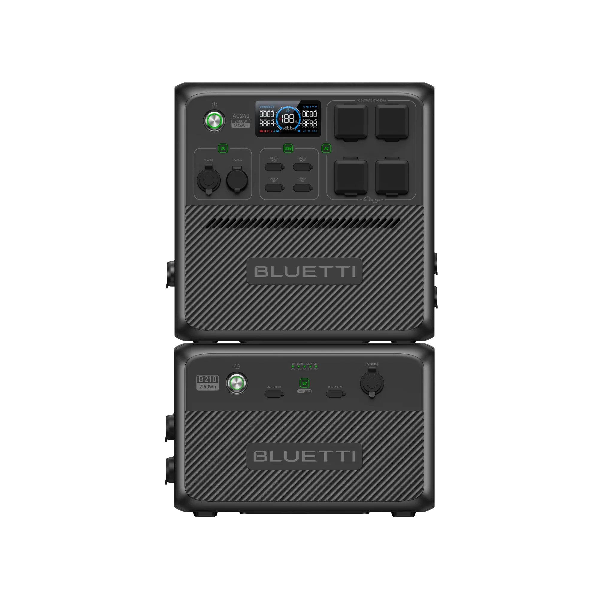 BLUETTI AC240 Portable Power Station | 2,400W 1,536Wh - Image 10