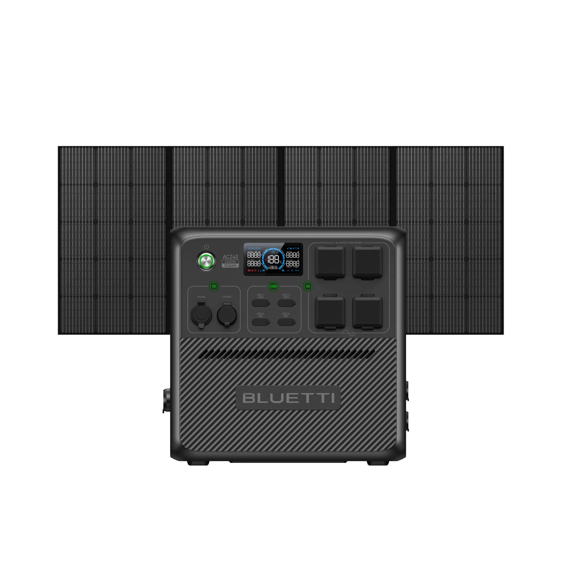 BLUETTI AC240 Portable Power Station | 2,400W 1,536Wh - Image 9