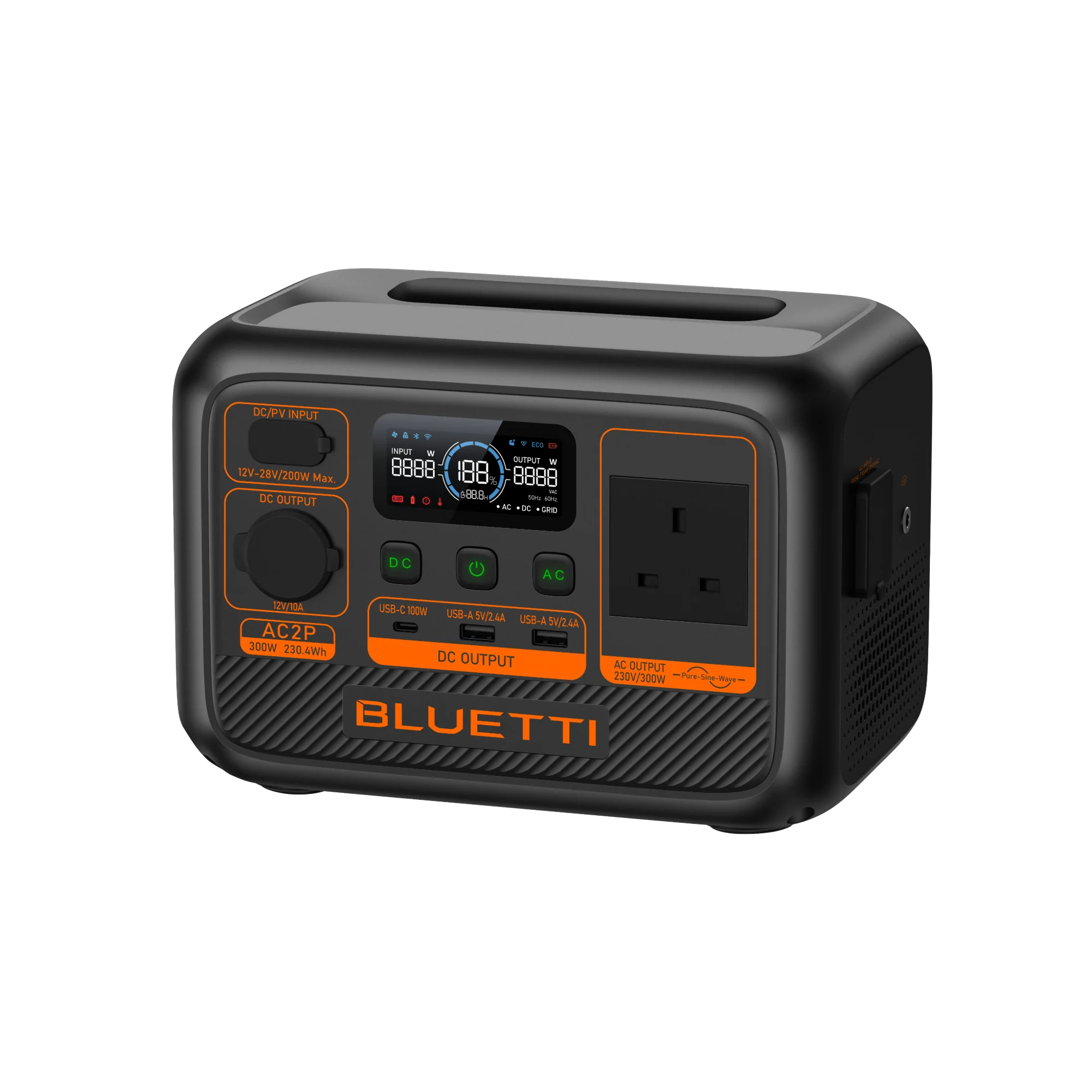 BLUETTI AC2P Portable Power Station | 300W 230Wh - Image 5