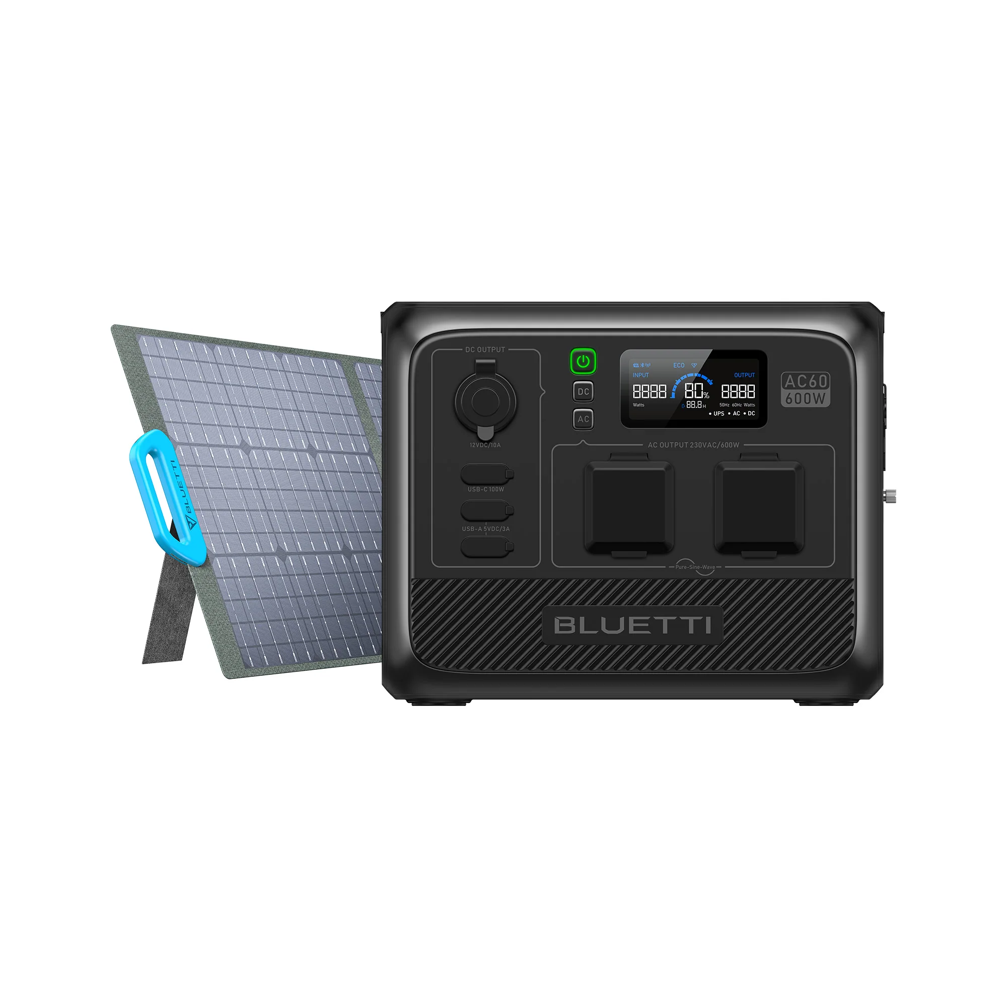 BLUETTI AC60+SP120L Solar Generator Kit - Image 11