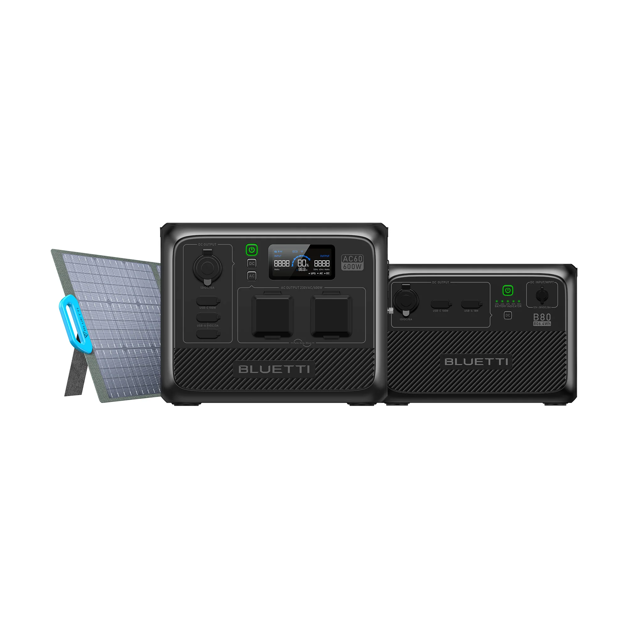 BLUETTI AC60+SP120L Solar Generator Kit - Image 12