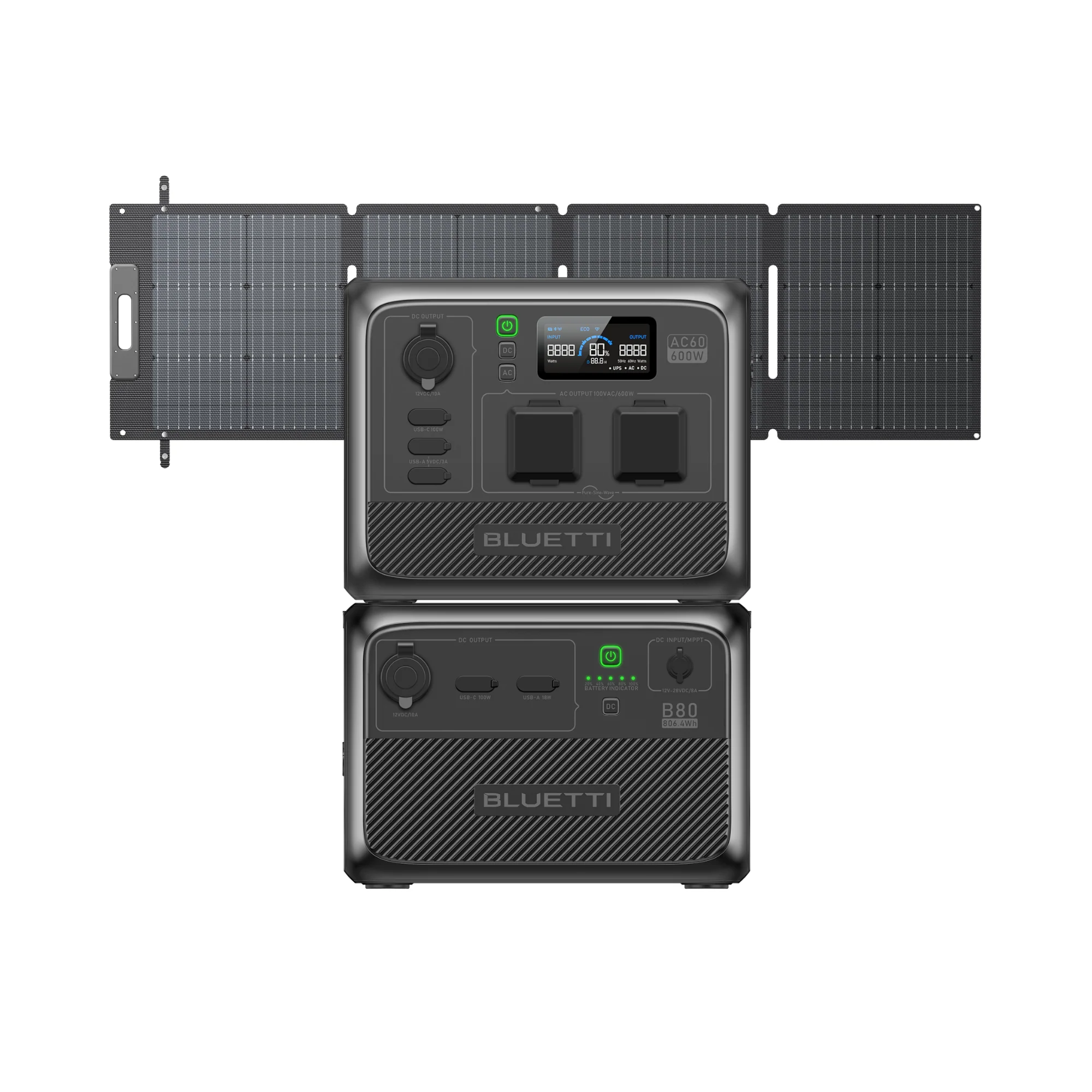 BLUETTI AC60 Portable Power Station | 600W 403Wh - Image 8