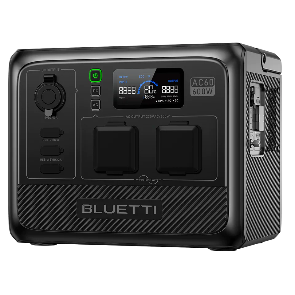 BLUETTI AC60 Portable Power Station | 600W 403Wh - Image 3