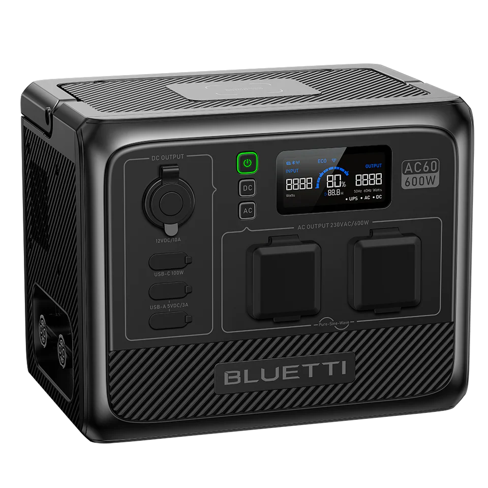BLUETTI AC60 Portable Power Station | 600W 403Wh - Image 4