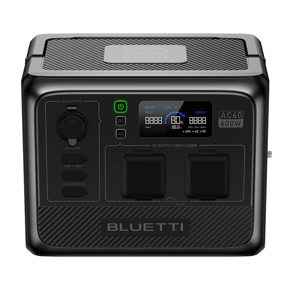 BLUETTI AC60 Portable Power Station | 600W 403Wh - Image 6