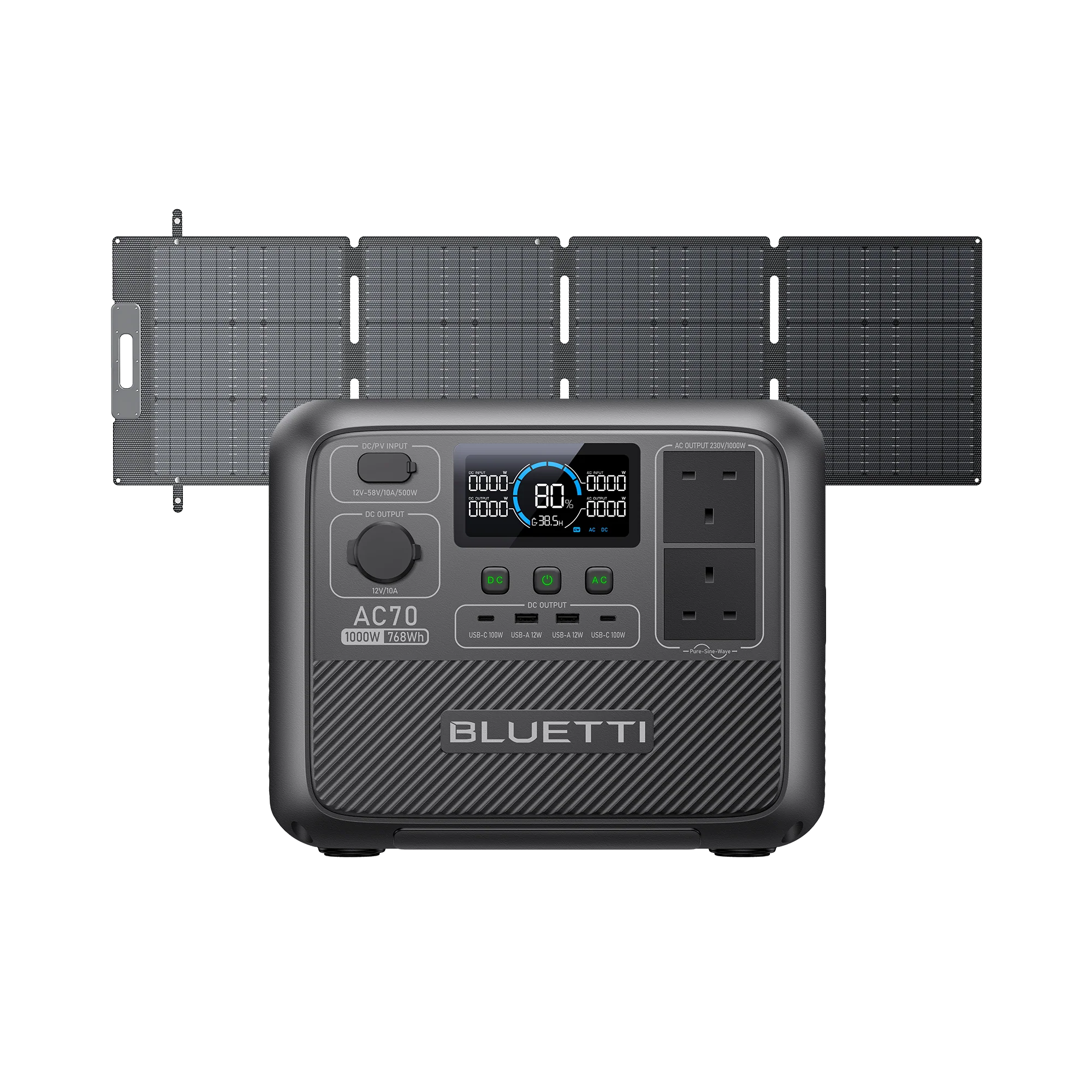 BLUETTI AC70 Portable Power Station | 1,000W 768Wh - Image 13