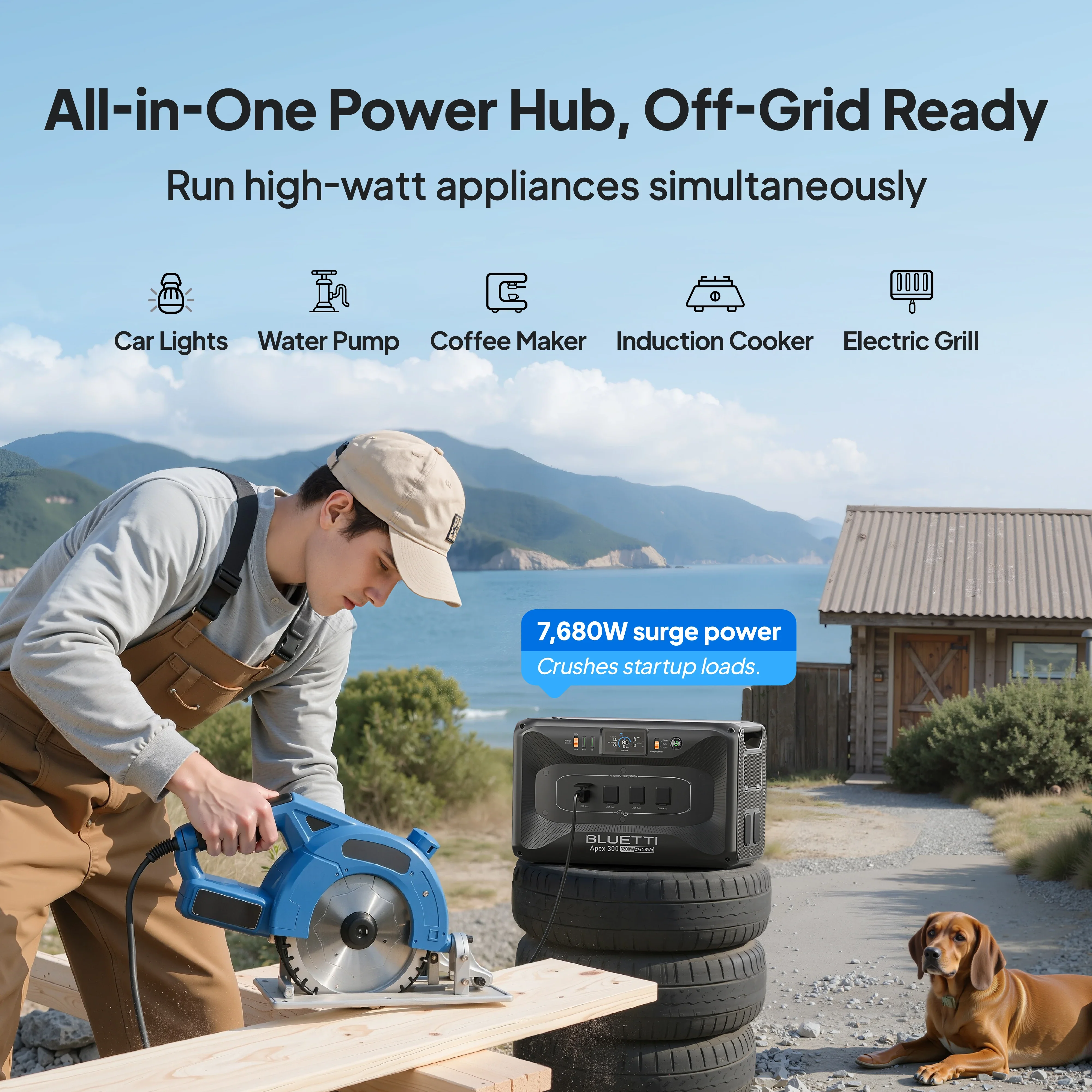 BLUETTI Apex 300 Versatile Power Station | 2,764.8Wh 3,840W - Image 13