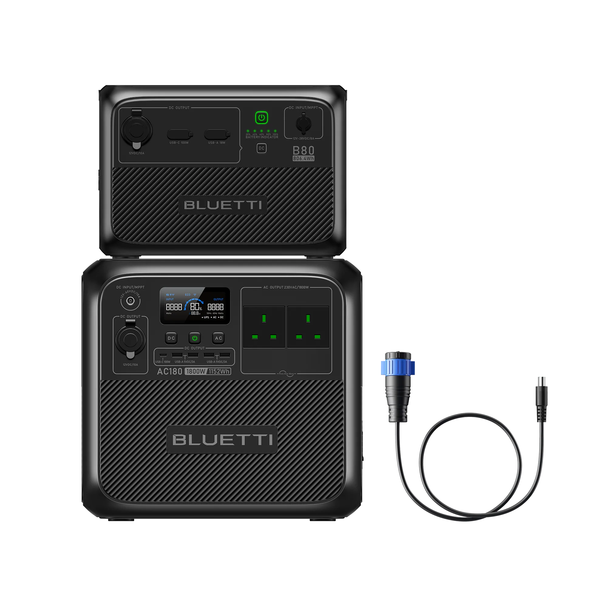 BLUETTI AC180 Portable Power Station | 1,800W 1,152Wh - Image 13