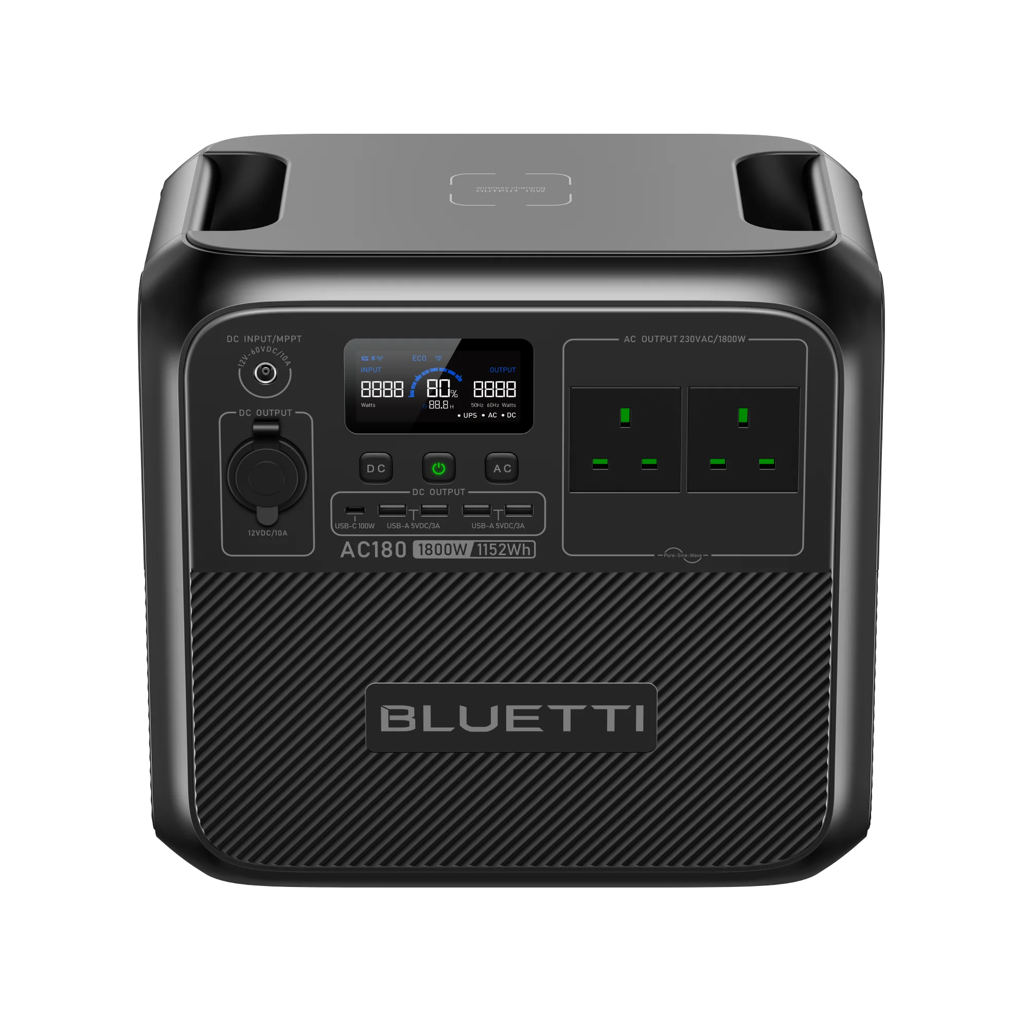 BLUETTI AC180 Portable Power Station | 1,800W 1,152Wh - Image 5