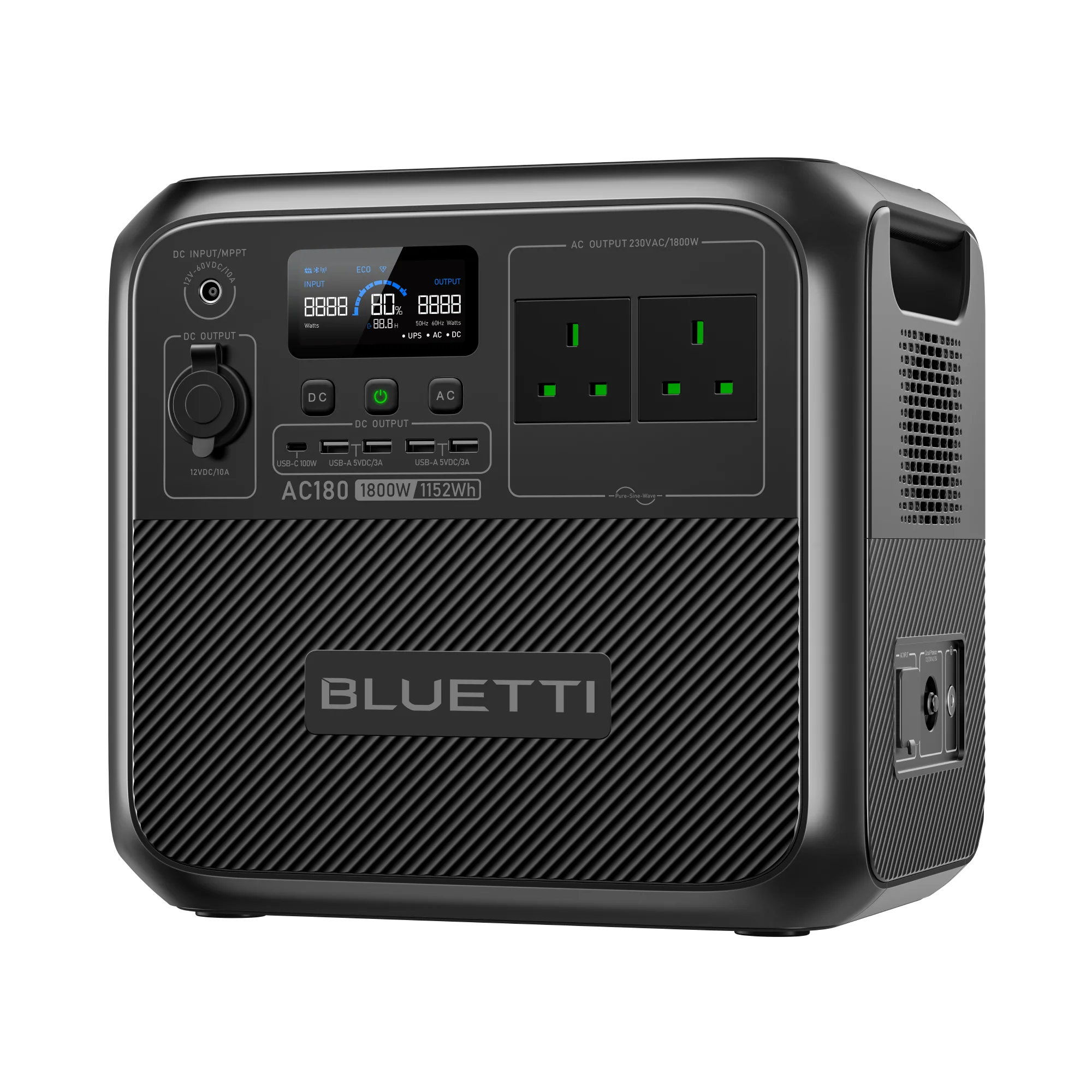 BLUETTI AC180 Portable Power Station | 1,800W 1,152Wh - Image 6