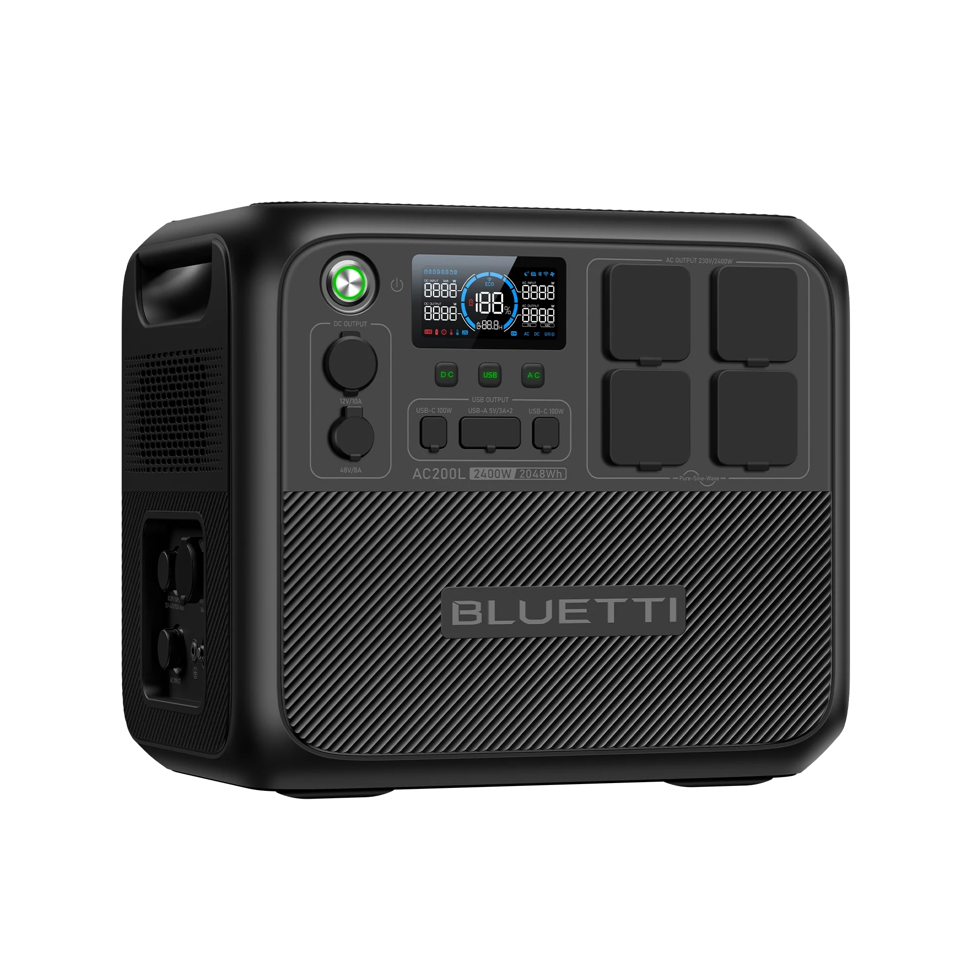 BLUETTI AC200L Expandable Power Station | 2,400W 2,048Wh（Amazon） - Image 3