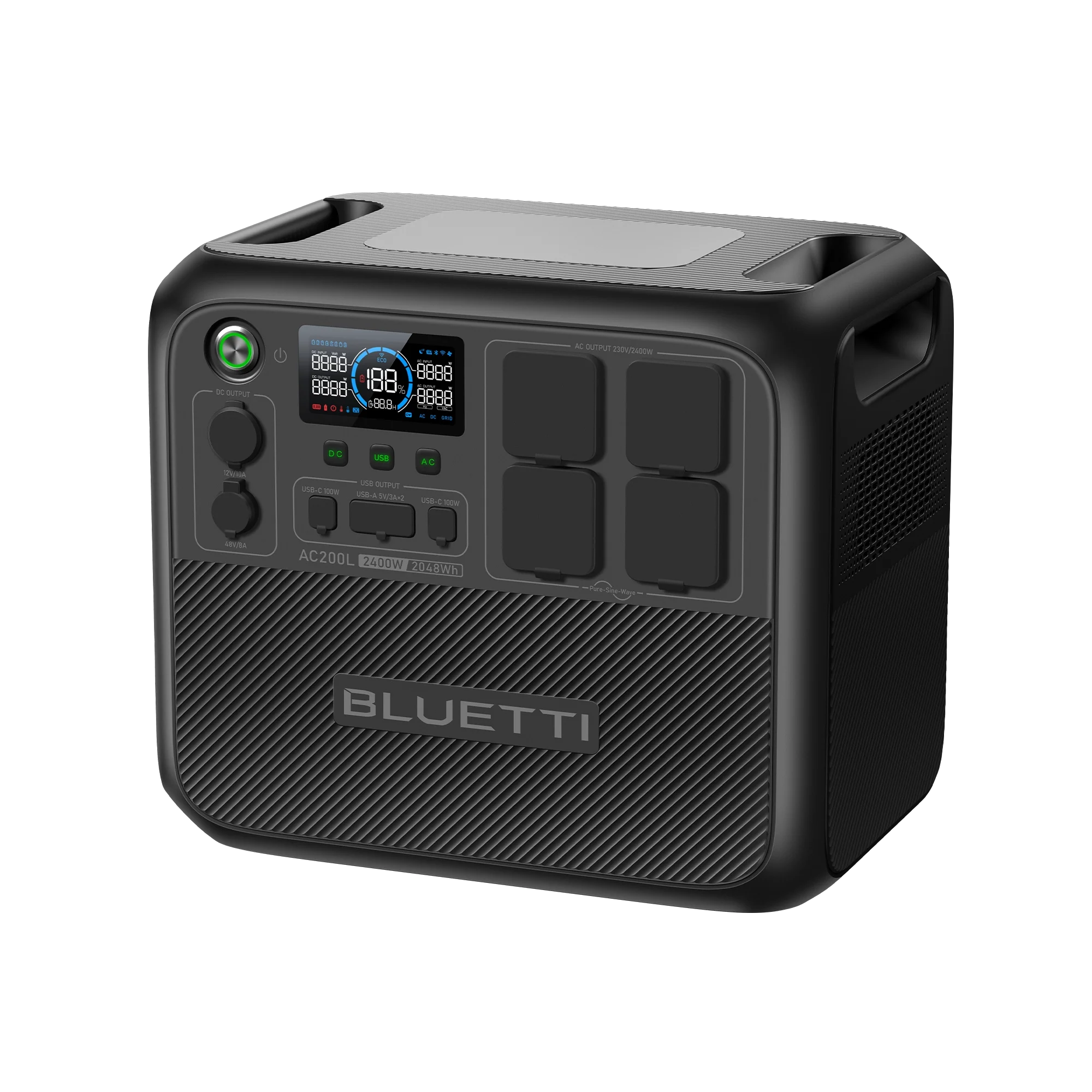 BLUETTI AC200L Expandable Power Station | 2,400W 2,048Wh（Amazon） - Image 4