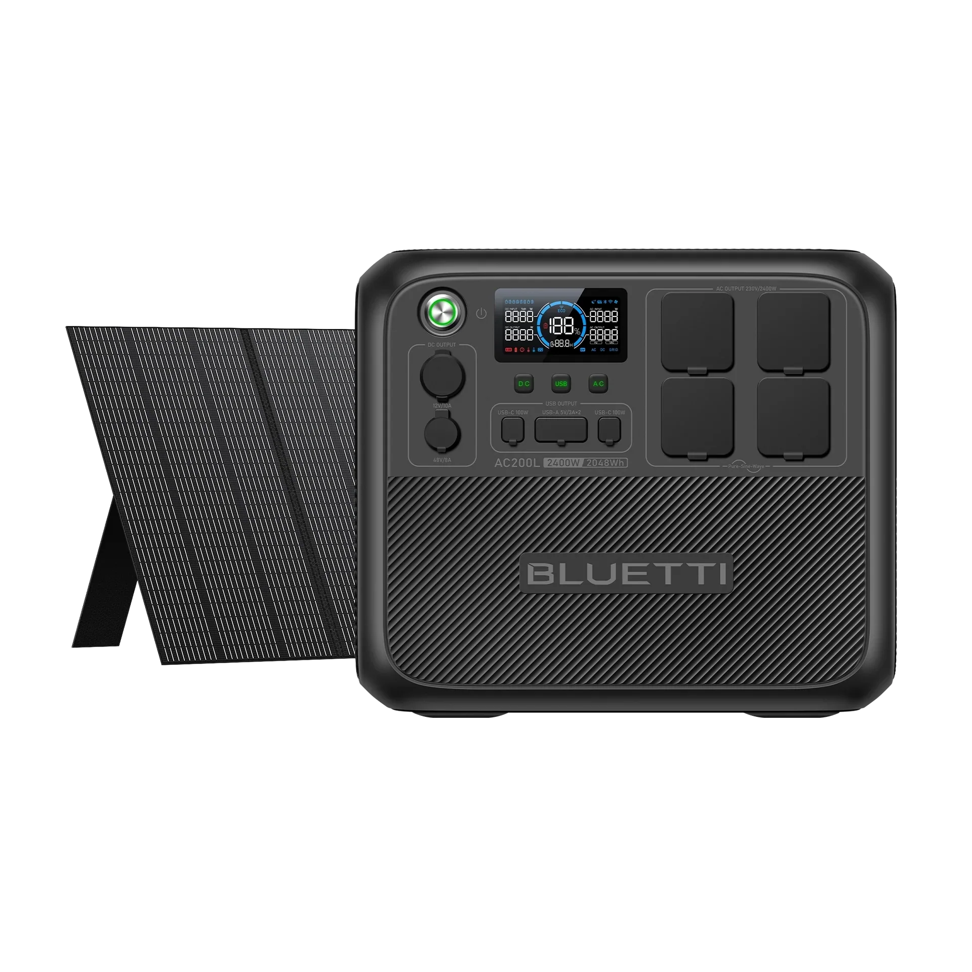 BLUETTI AC200L Expandable Power Station | 2,400W 2,048Wh（Amazon） - Image 8