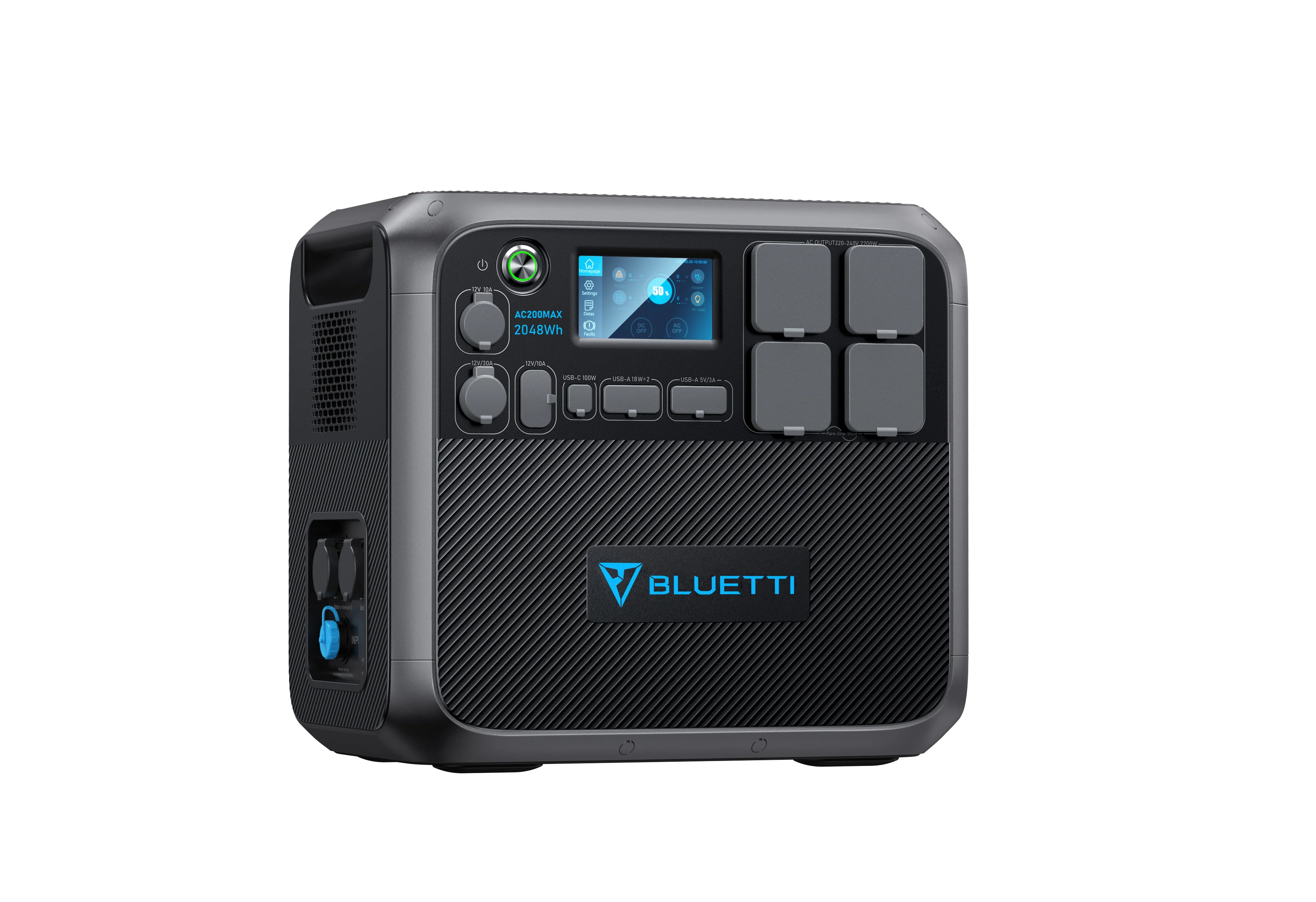 BLUETTI AC200MAX Expandable Power Station | 2,200W 2,048Wh - Image 3