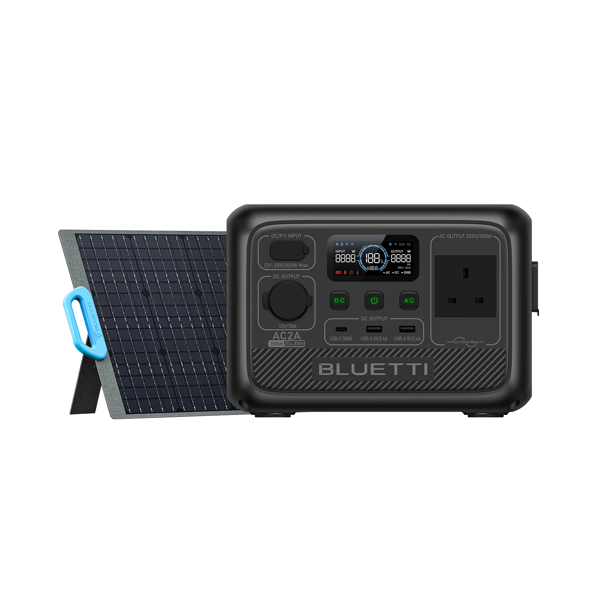 BLUETTI AC2A Portable Power Station | 300W 204Wh (Amazon) - Image 8