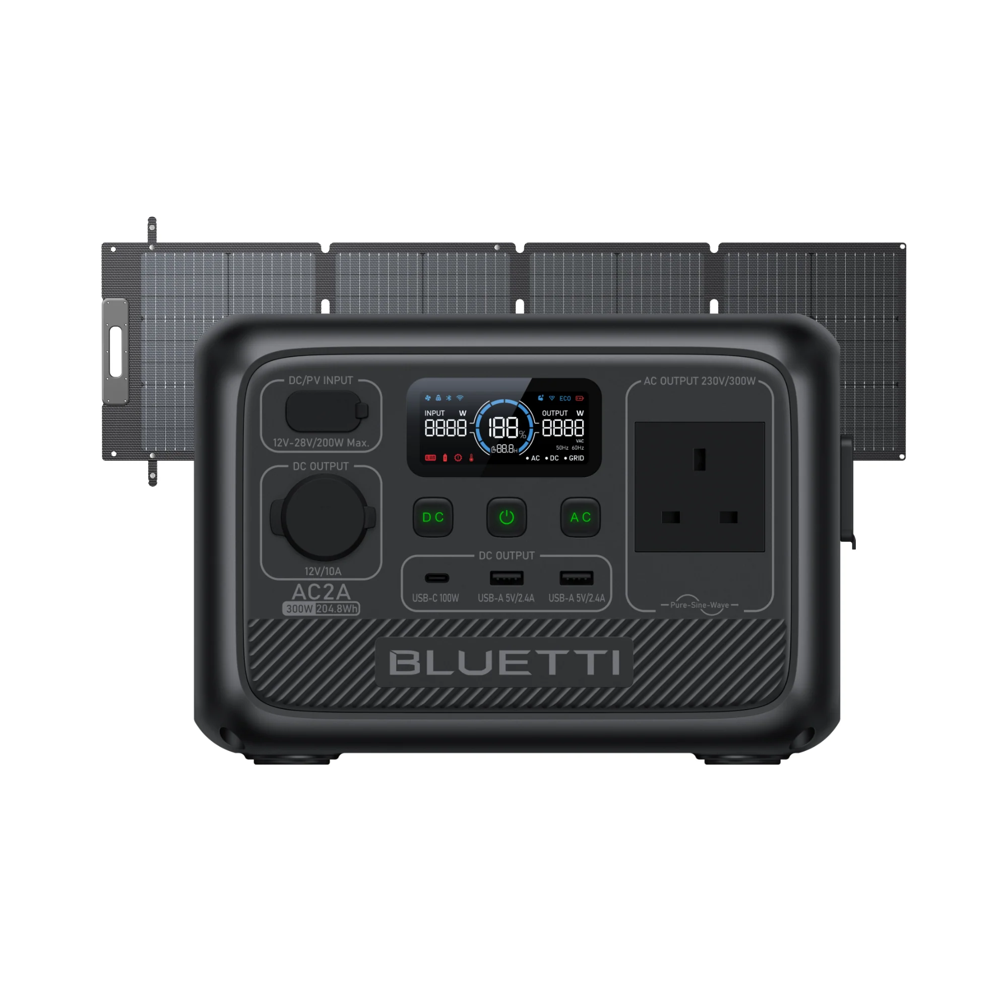 BLUETTI AC2A Portable Power Station | 300W 204Wh (Amazon) - Image 9