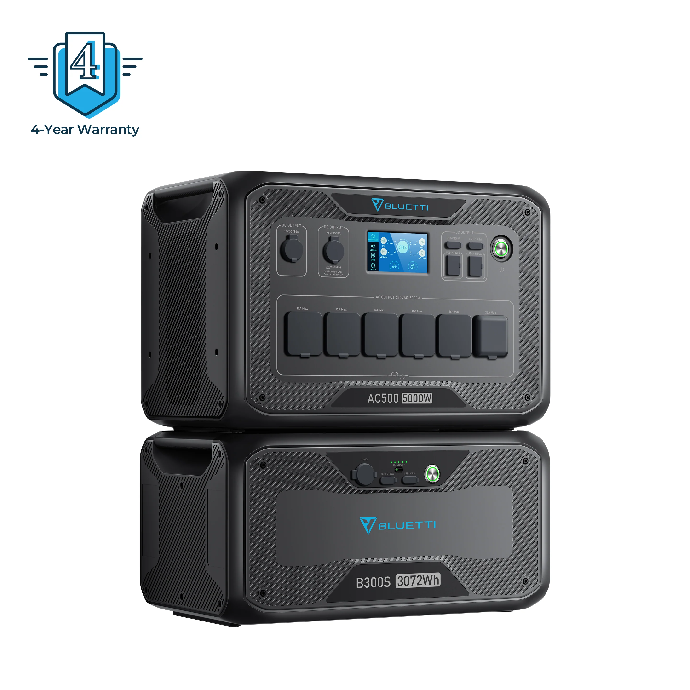 BLUETTI AC500 + B300K Home Battery Backup - Image 4