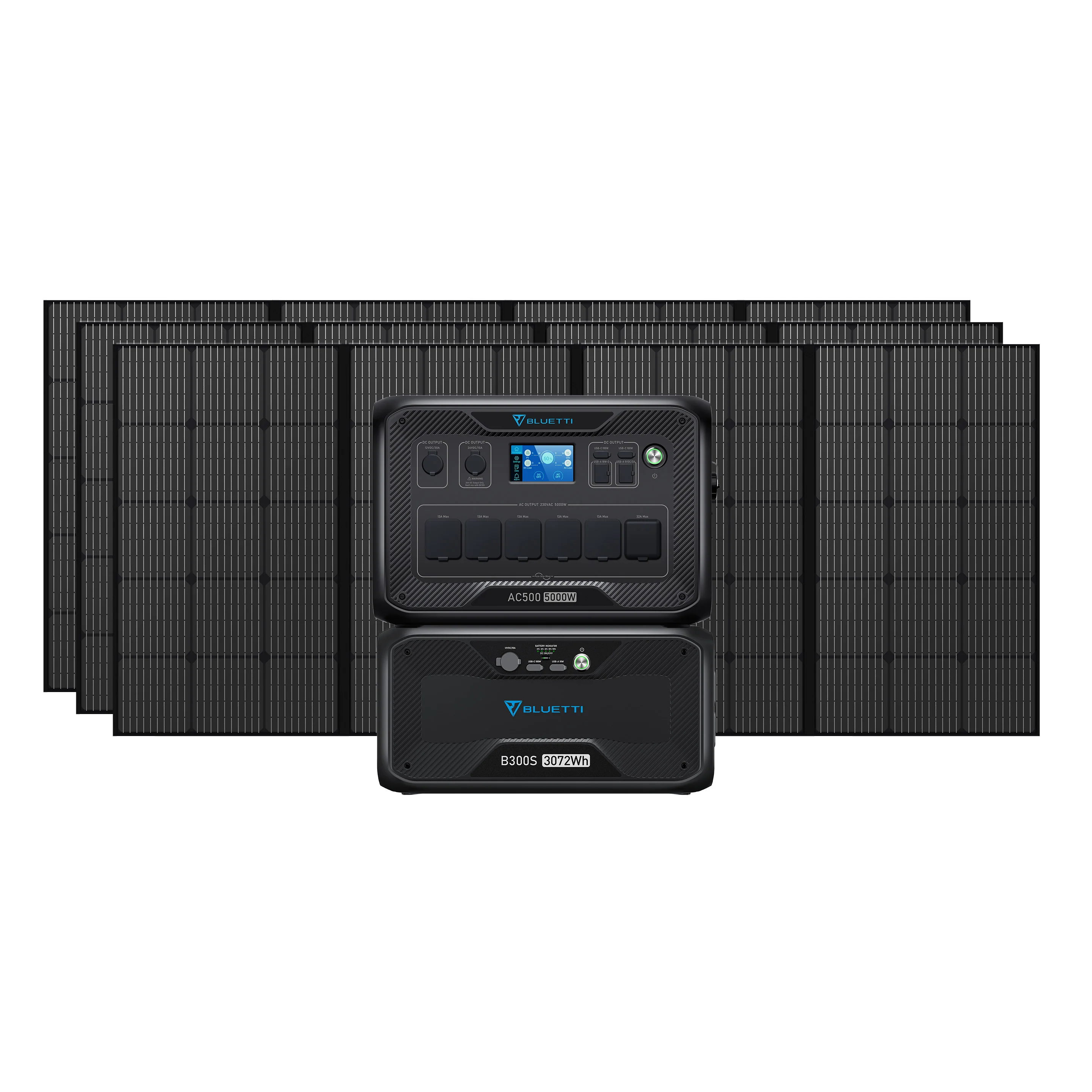 BLUETTI AC500 + B300S + PV350 Solar Generator Kit - Image 3