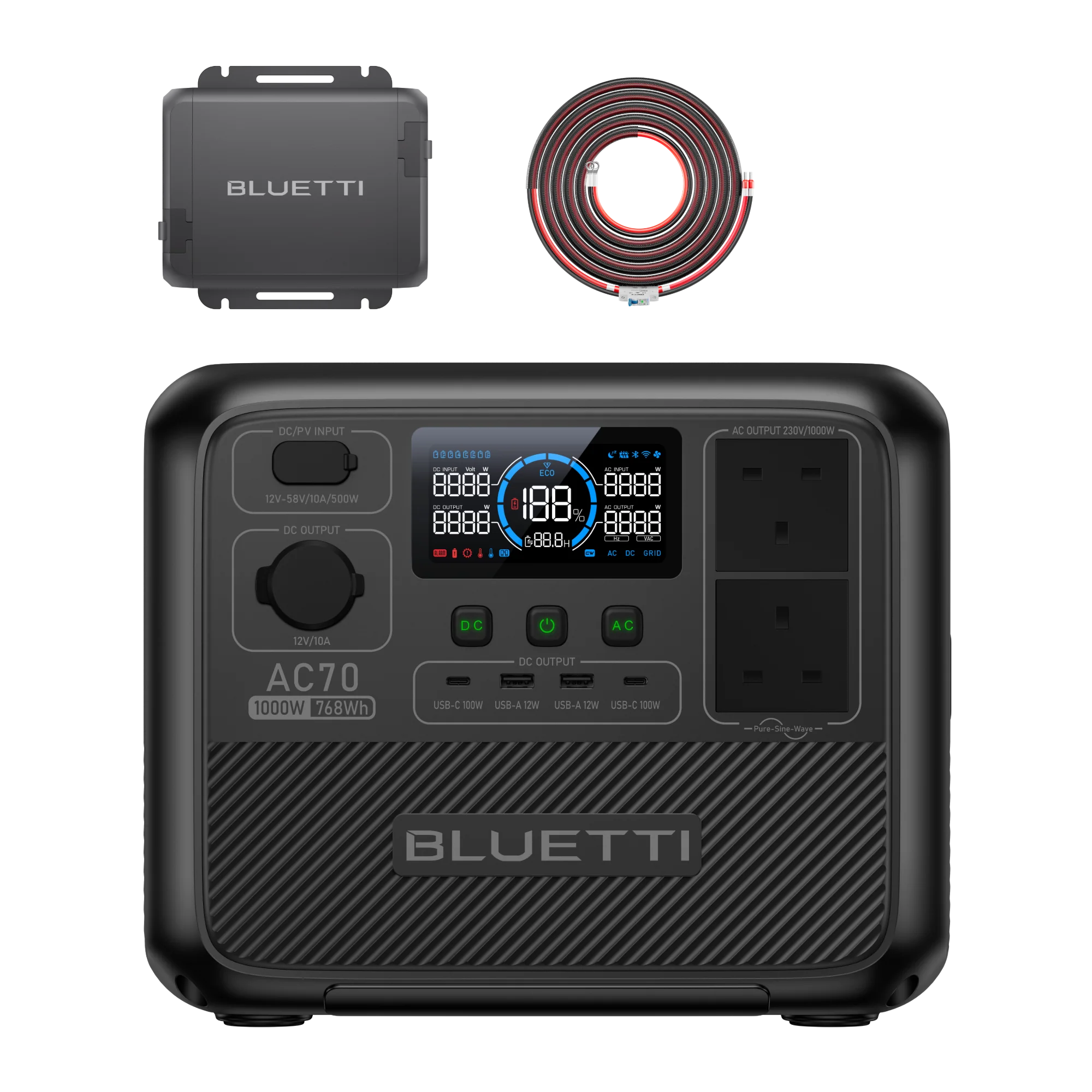 BLUETTI AC70 Power Station | 1,000W 768Wh (Amazon) - Image 13