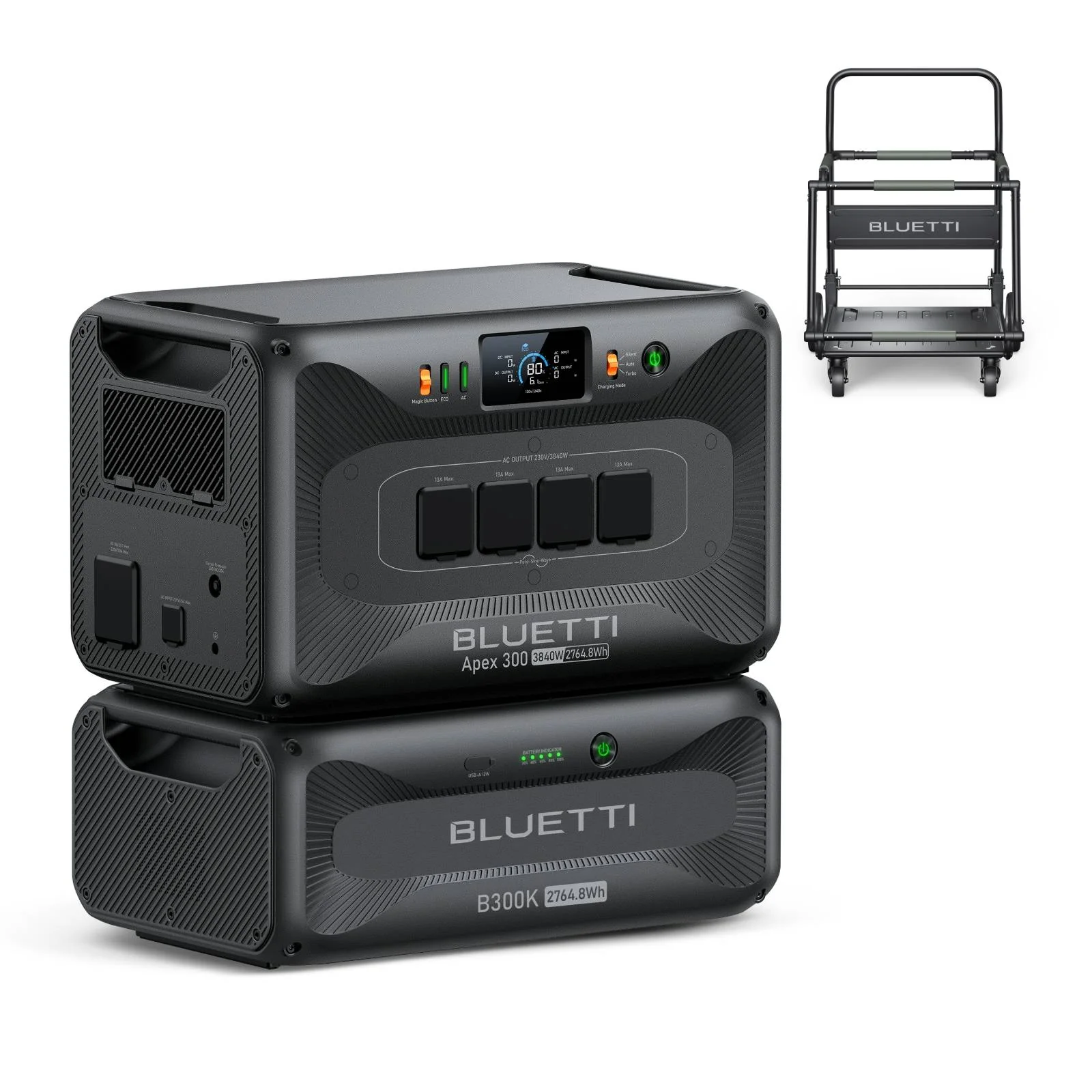 BLUETTI Apex 300 Portable Power Station | 2,764.8Wh 3,840W（Amazon） - Image 6