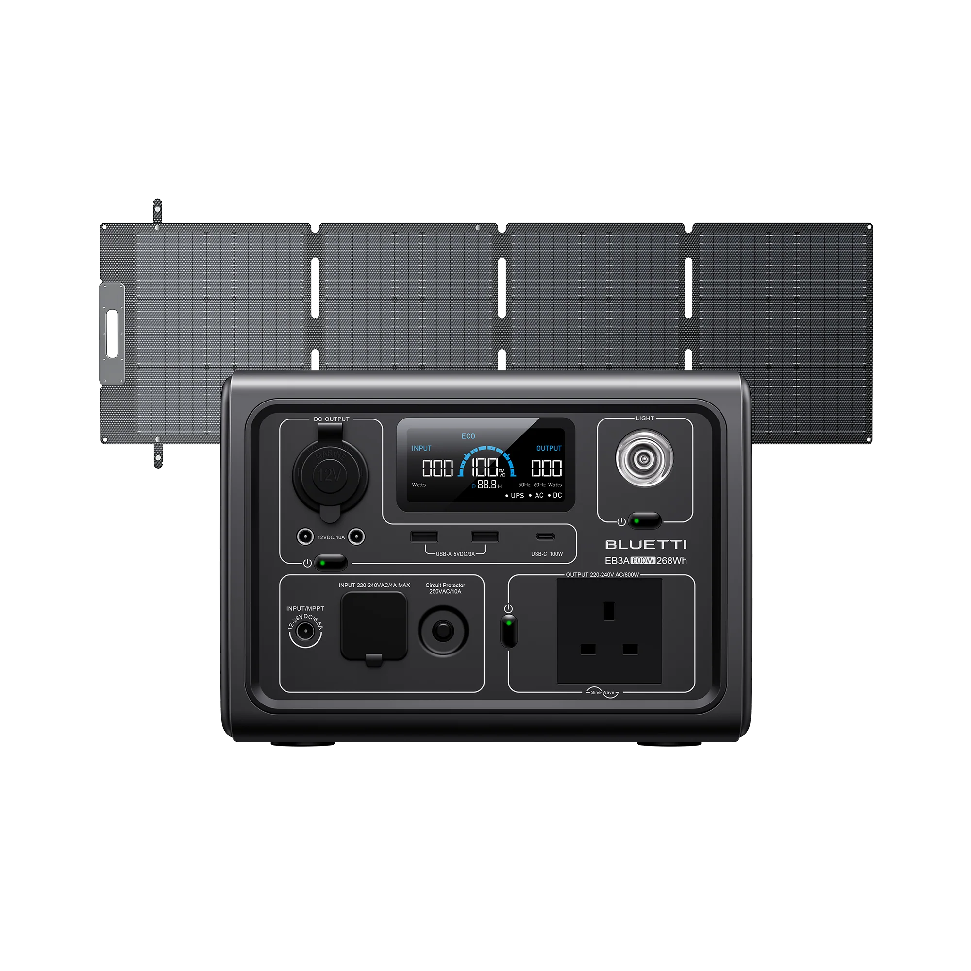 BLUETTI EB3A Portable Power Station | 600W 268Wh (Amazon) - Image 12