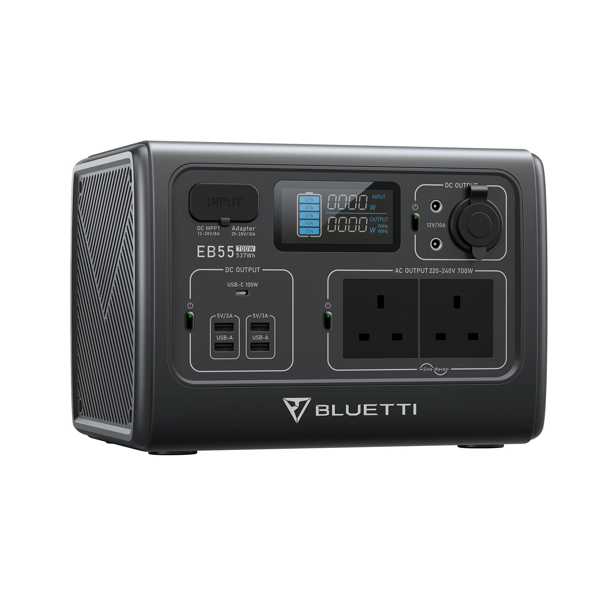BLUETTI EB55 Portable Power Station | 700W 537Wh - Image 3
