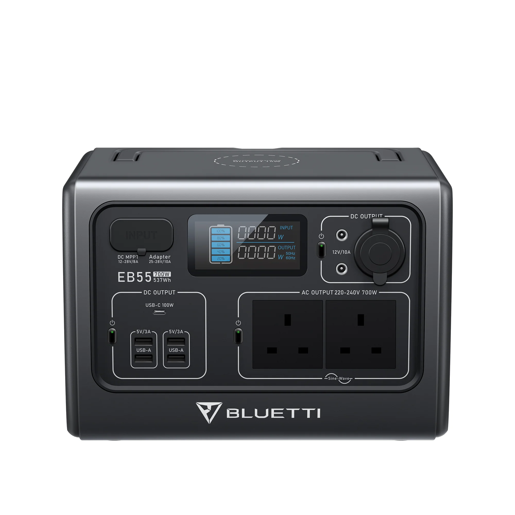 BLUETTI EB55 Portable Power Station | 700W 537Wh - Image 4