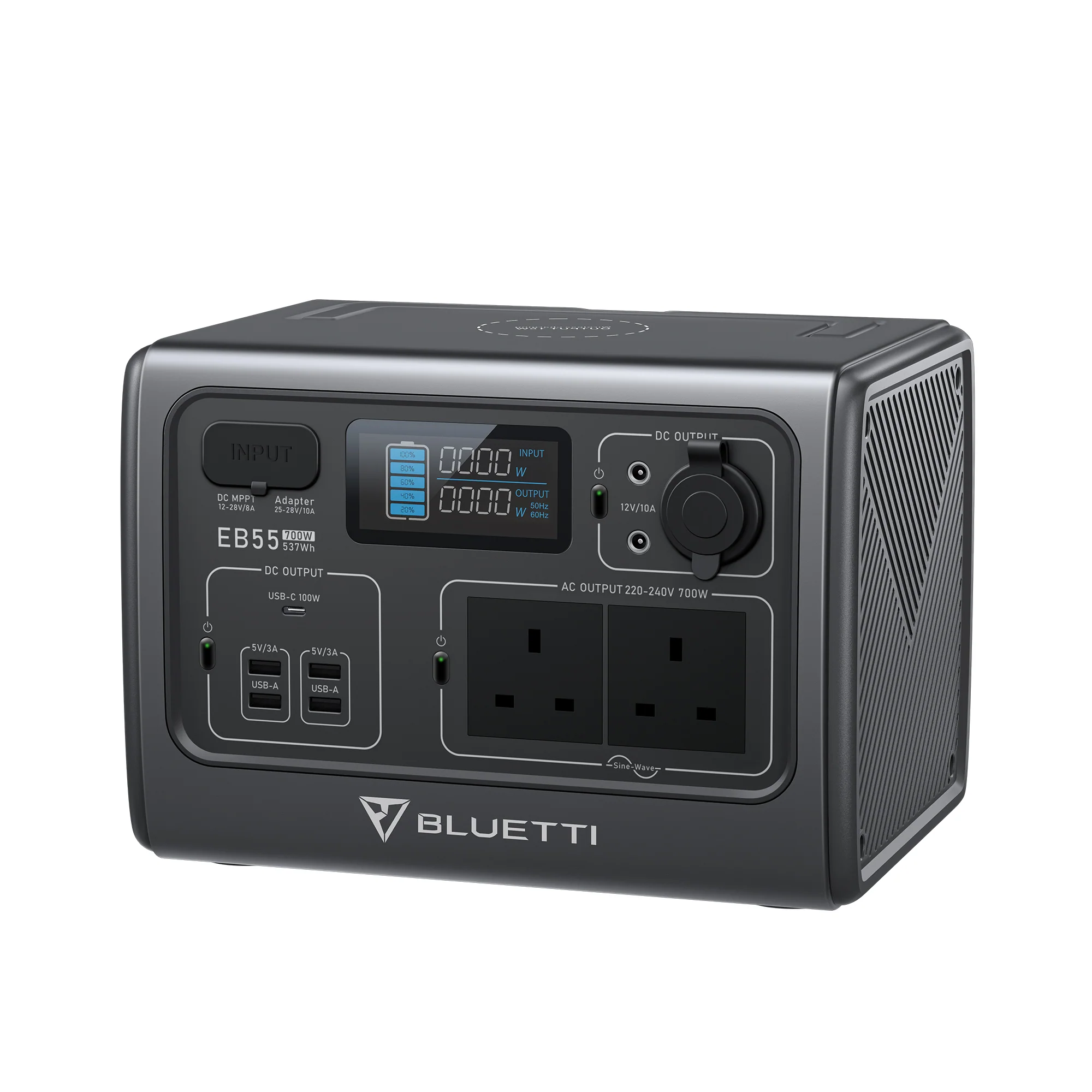 BLUETTI EB55 Portable Power Station | 700W 537Wh - Image 5