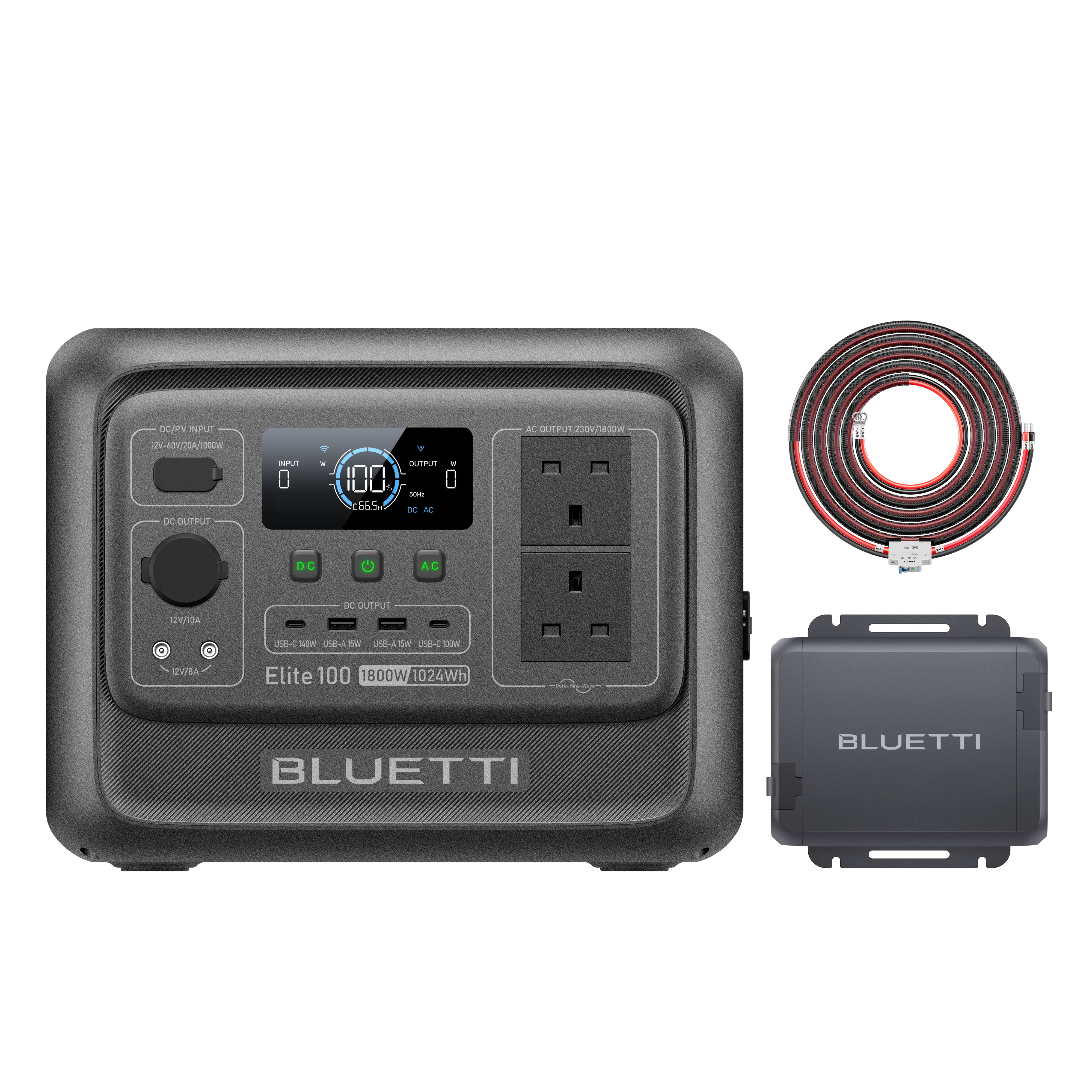 BLUETTI Elite 100 V2 Portable Power Station | 1,024Wh 1,800W - Image 12