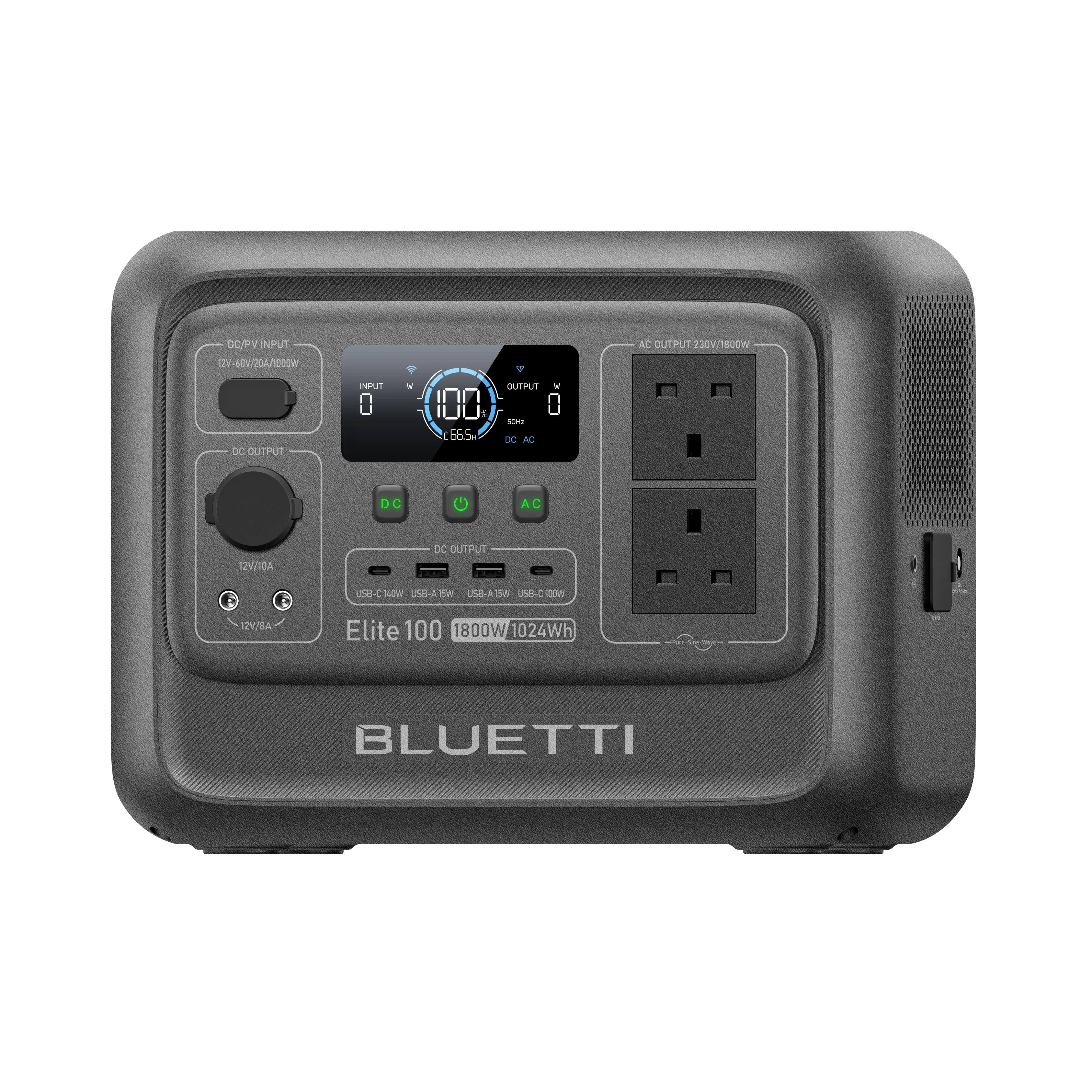 BLUETTI Elite 100 V2 Portable Power Station | 1,024Wh 1,800W - Image 3