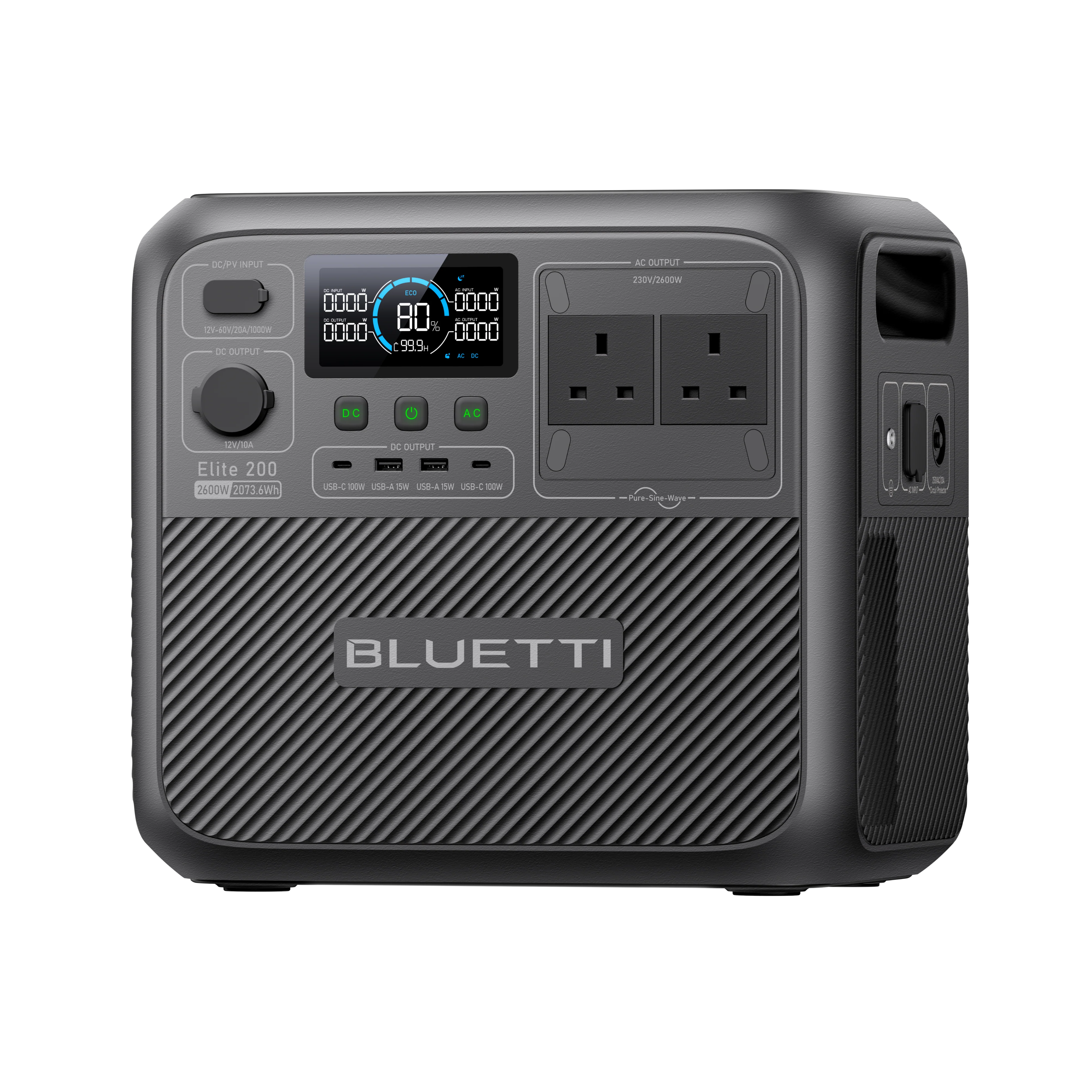 BLUETTI Elite 200 V2 Portable Power Station | 2,073.6Wh 2,600W - Image 4