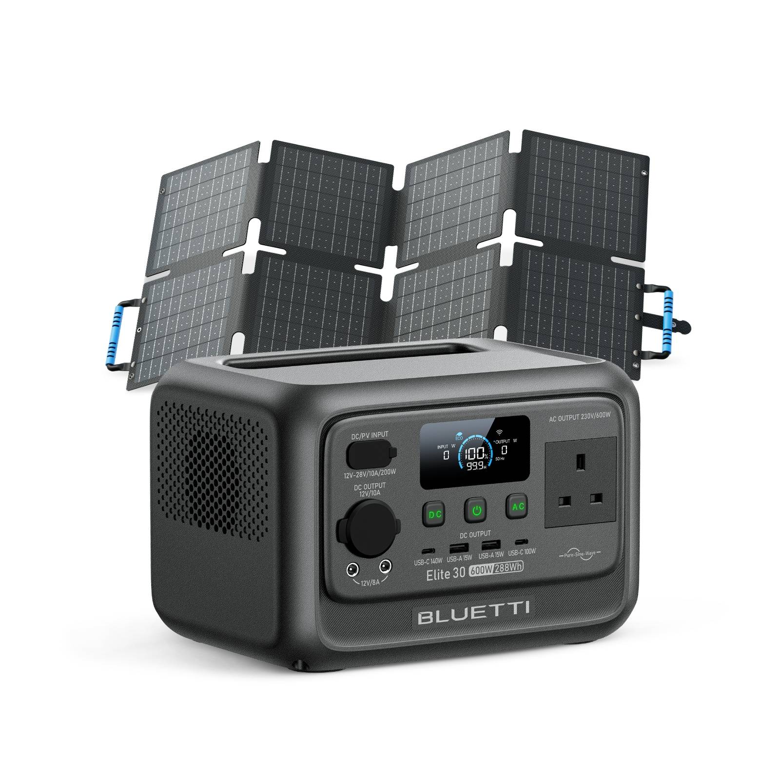 （Amazon）Portable BLUETTI Elite 30 V2 Power Station | 600 W 288 Wh - Image 2
