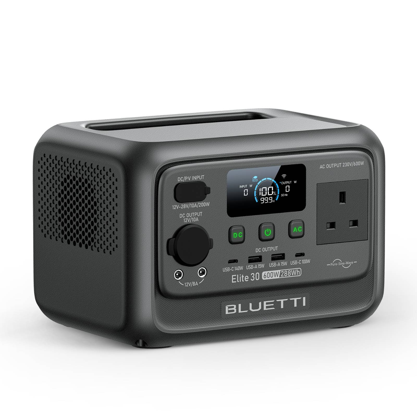 （Amazon）Portable BLUETTI Elite 30 V2 Power Station | 600 W 288 Wh - Image 3