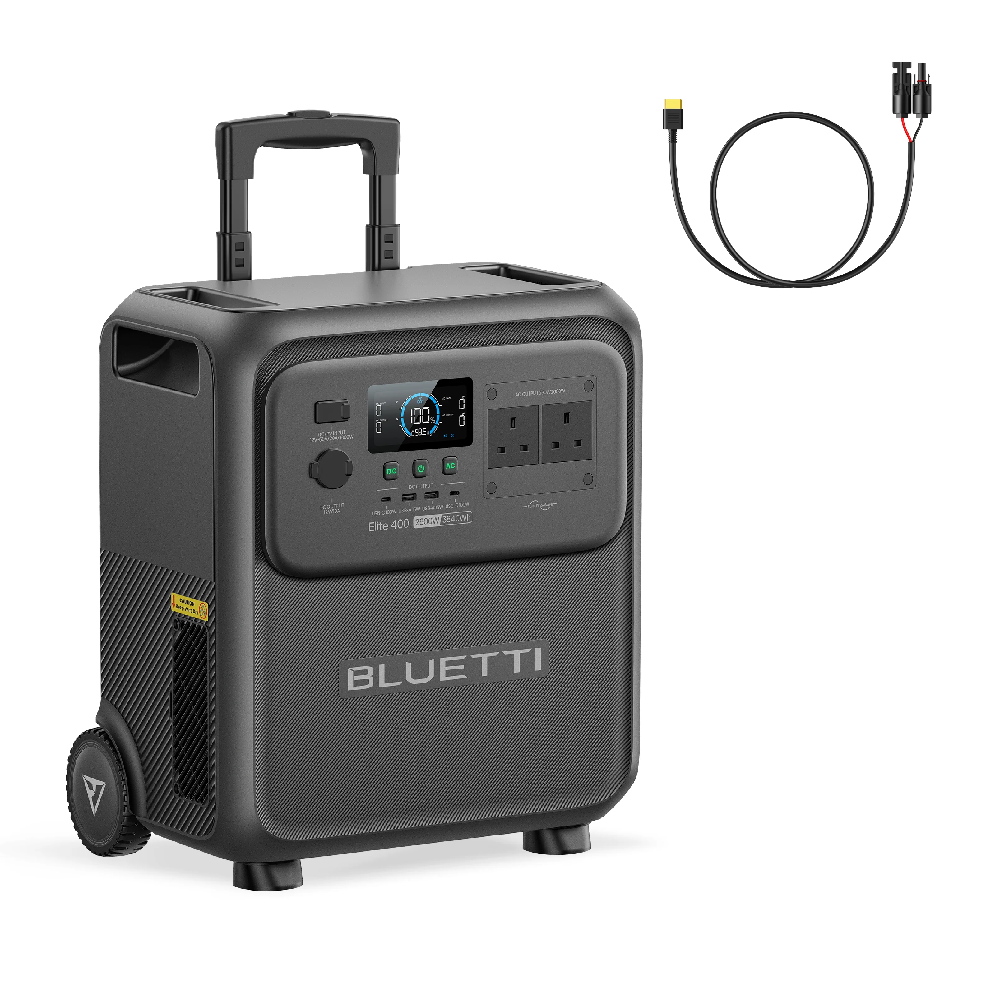 BLUETTI Elite 400 Portable Power Station | 2,600 W, 3,840 Wh（amazon） - Image 3