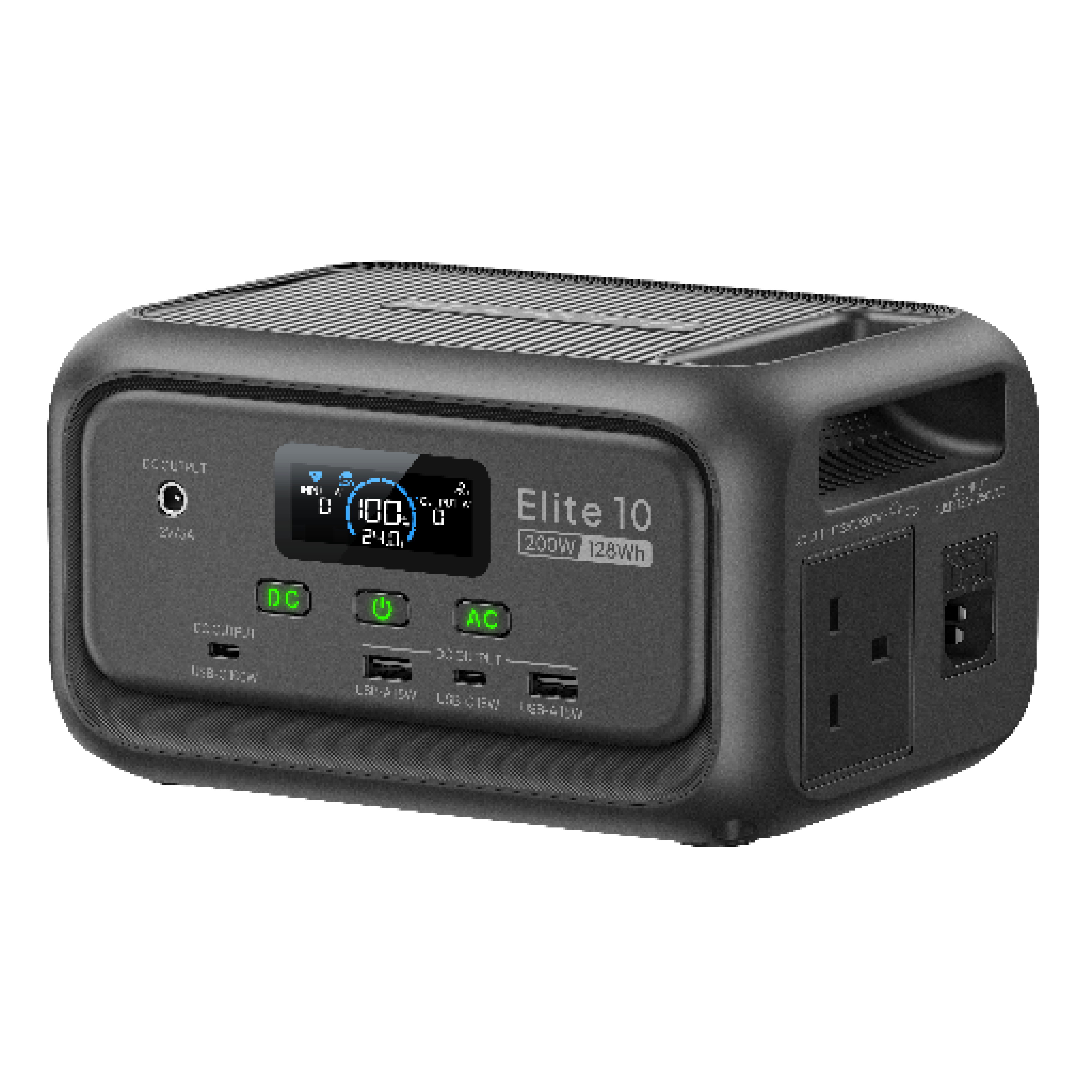 BLUETTI Elite 10 Portable Power Station | 200W 128Wh - Image 3