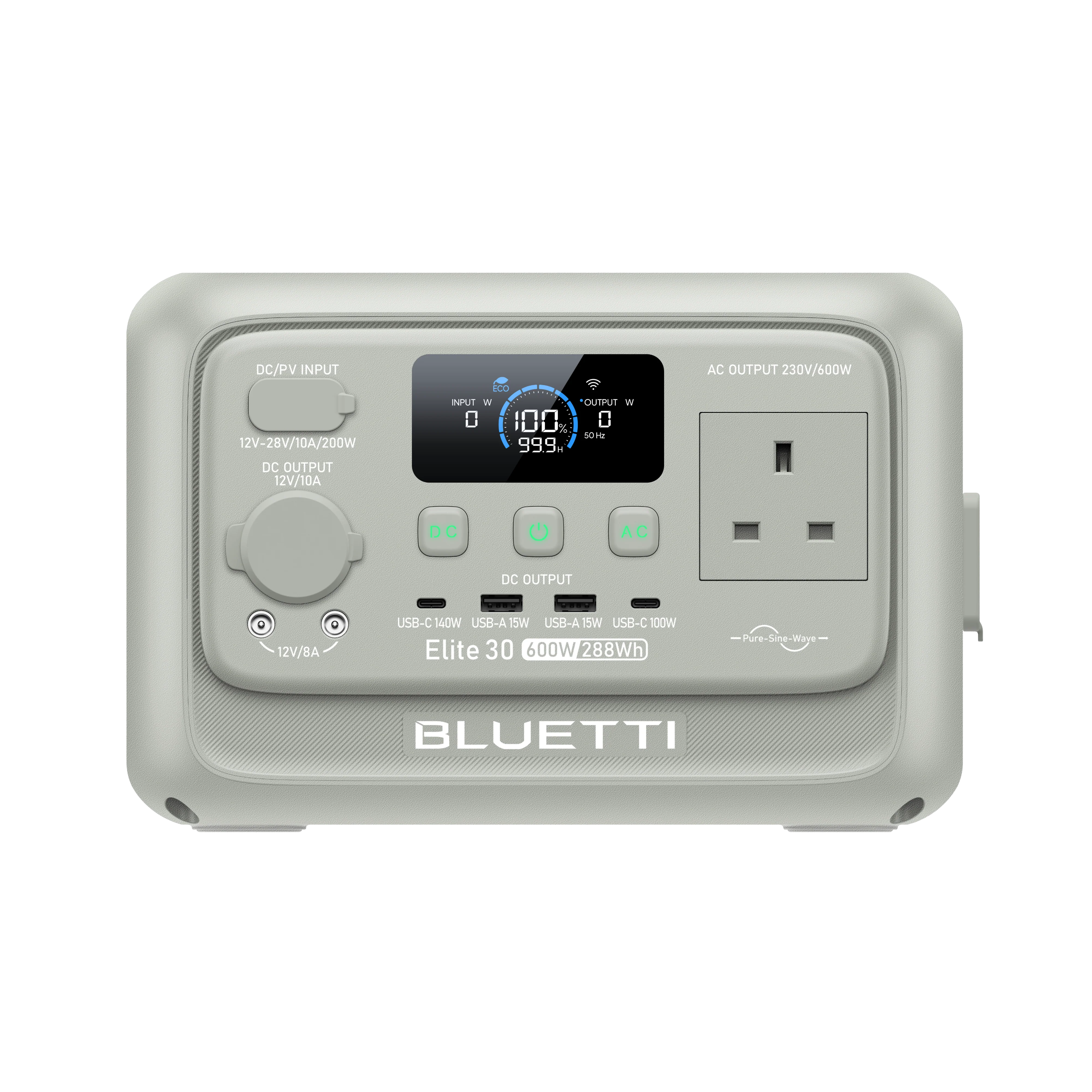 BLUETTI Elite 30 V2 Portable Power Station | 600W 288Wh - Image 4