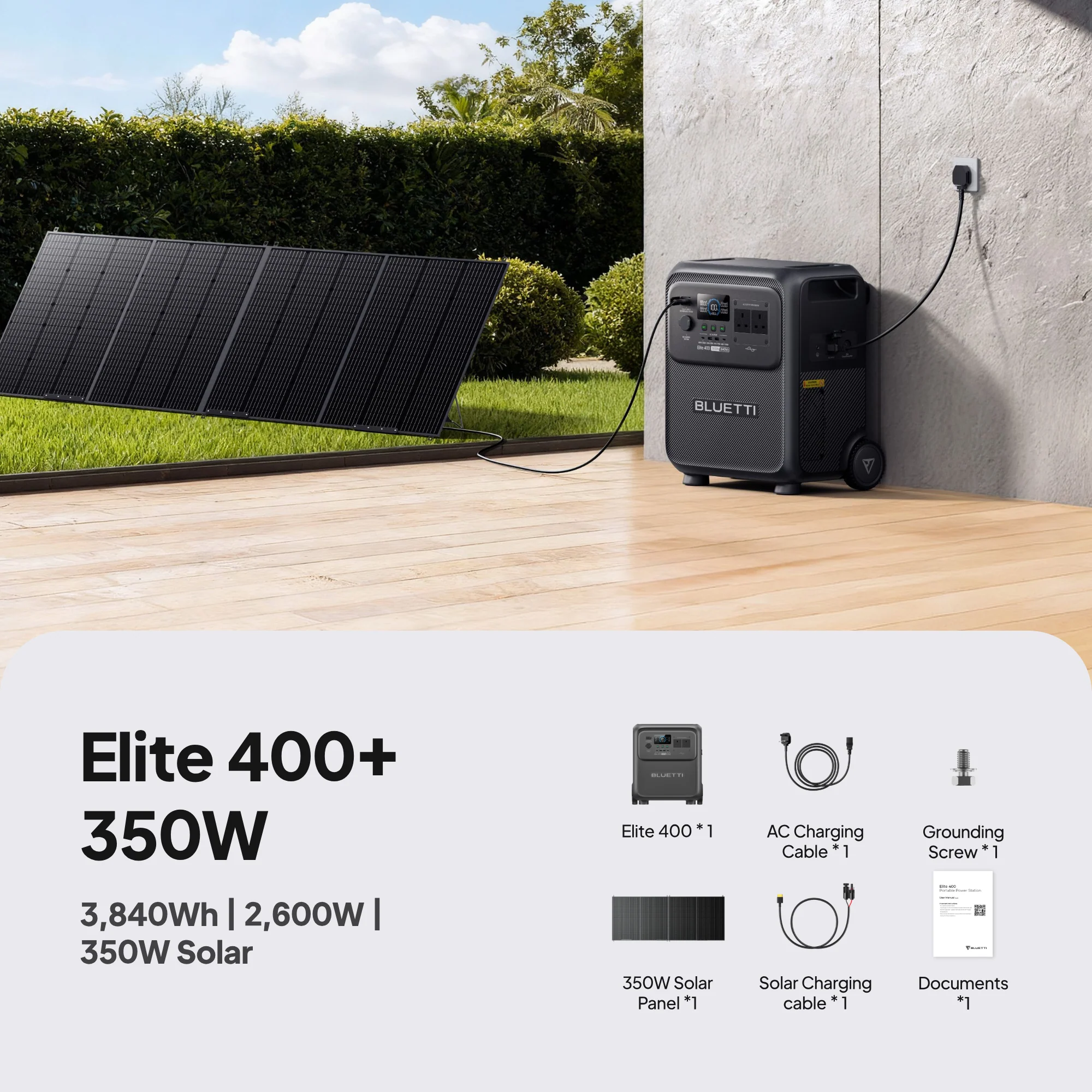 BLUETTI Elite 400 Portable Power Station | 2,600 W, 3,840 Wh - Image 18
