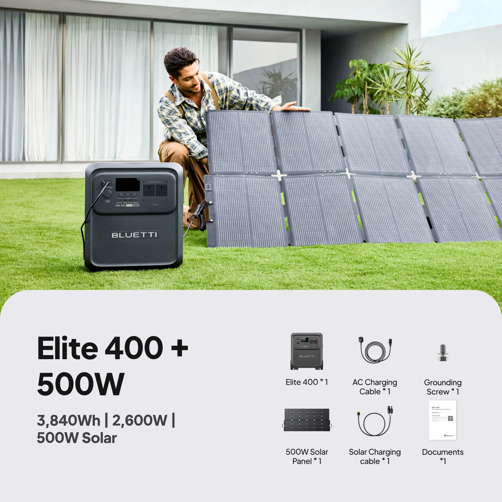 BLUETTI Elite 400 Portable Power Station | 2,600 W, 3,840 Wh - Image 19
