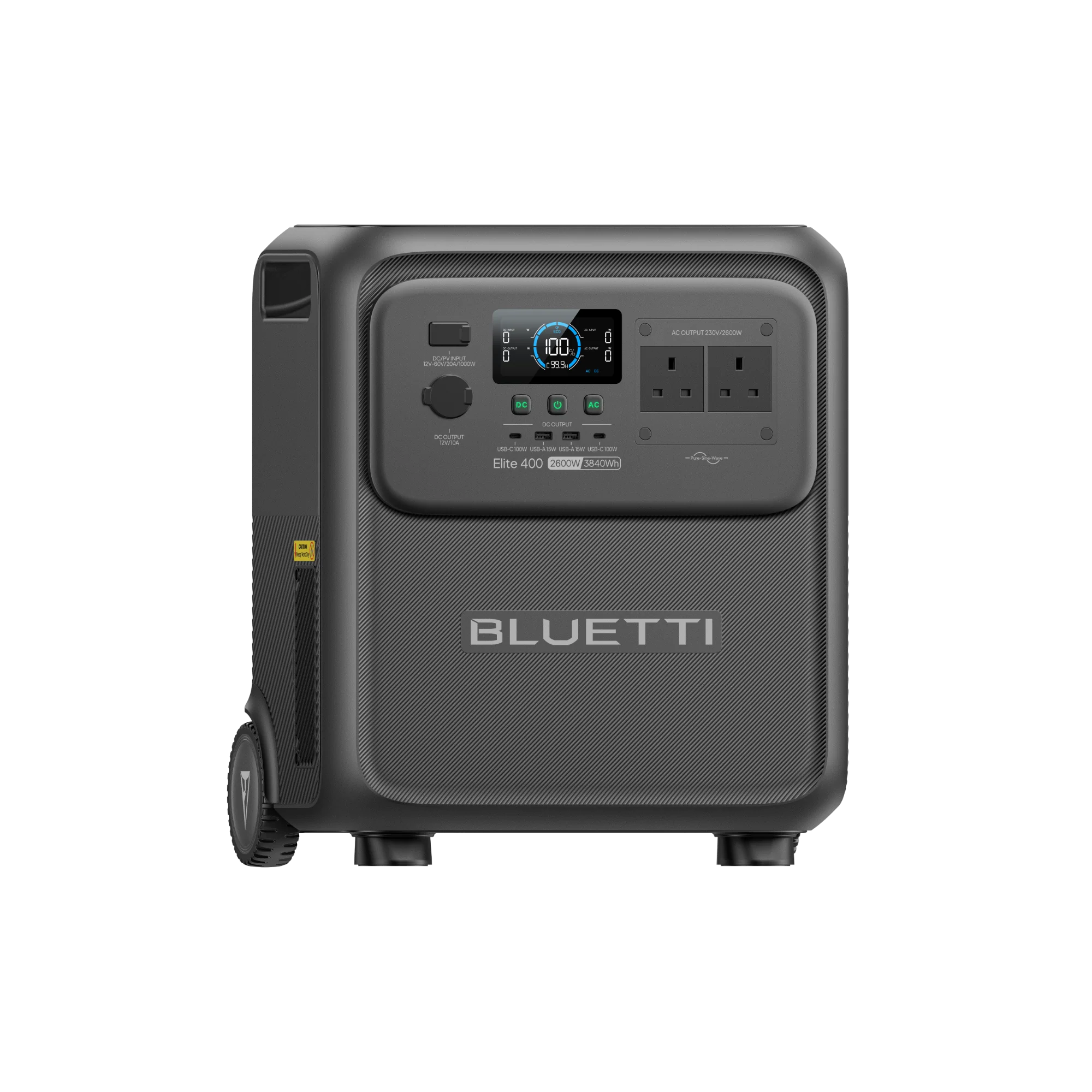 BLUETTI Elite 400 Portable Power Station | 2,600 W, 3,840 Wh - Image 3