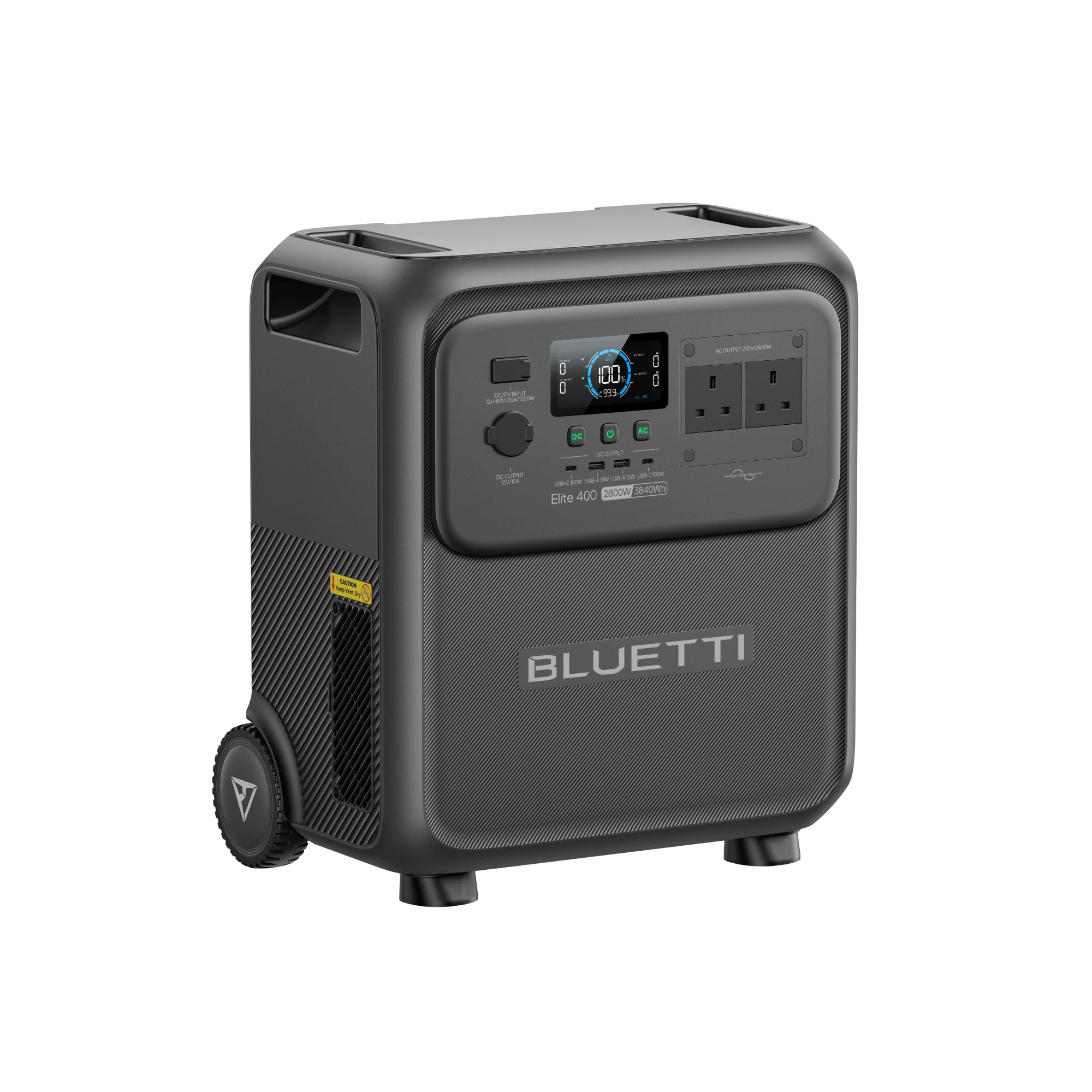 BLUETTI Elite 400 Portable Power Station | 2,600 W, 3,840 Wh - Image 6