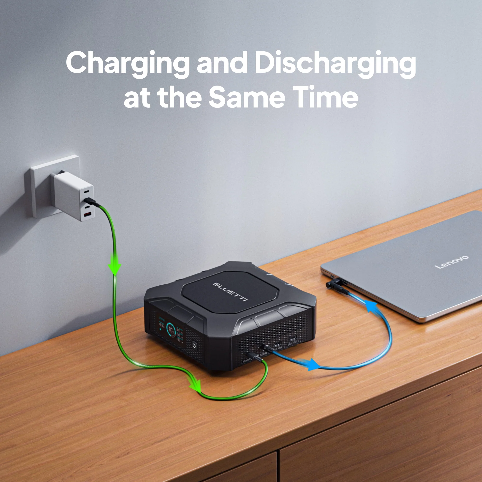 BLUETTI X20 Power Bank for Laptop | 288W 153.6Wh - Image 8
